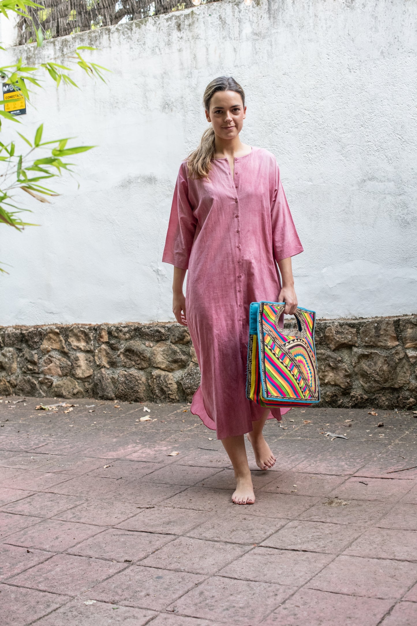 Vestido rosa