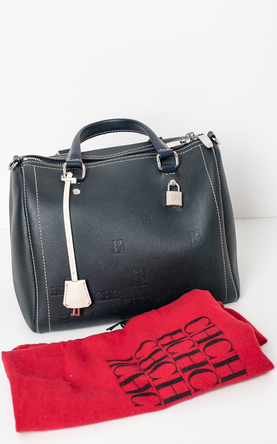 Bolso negro carolina herrera