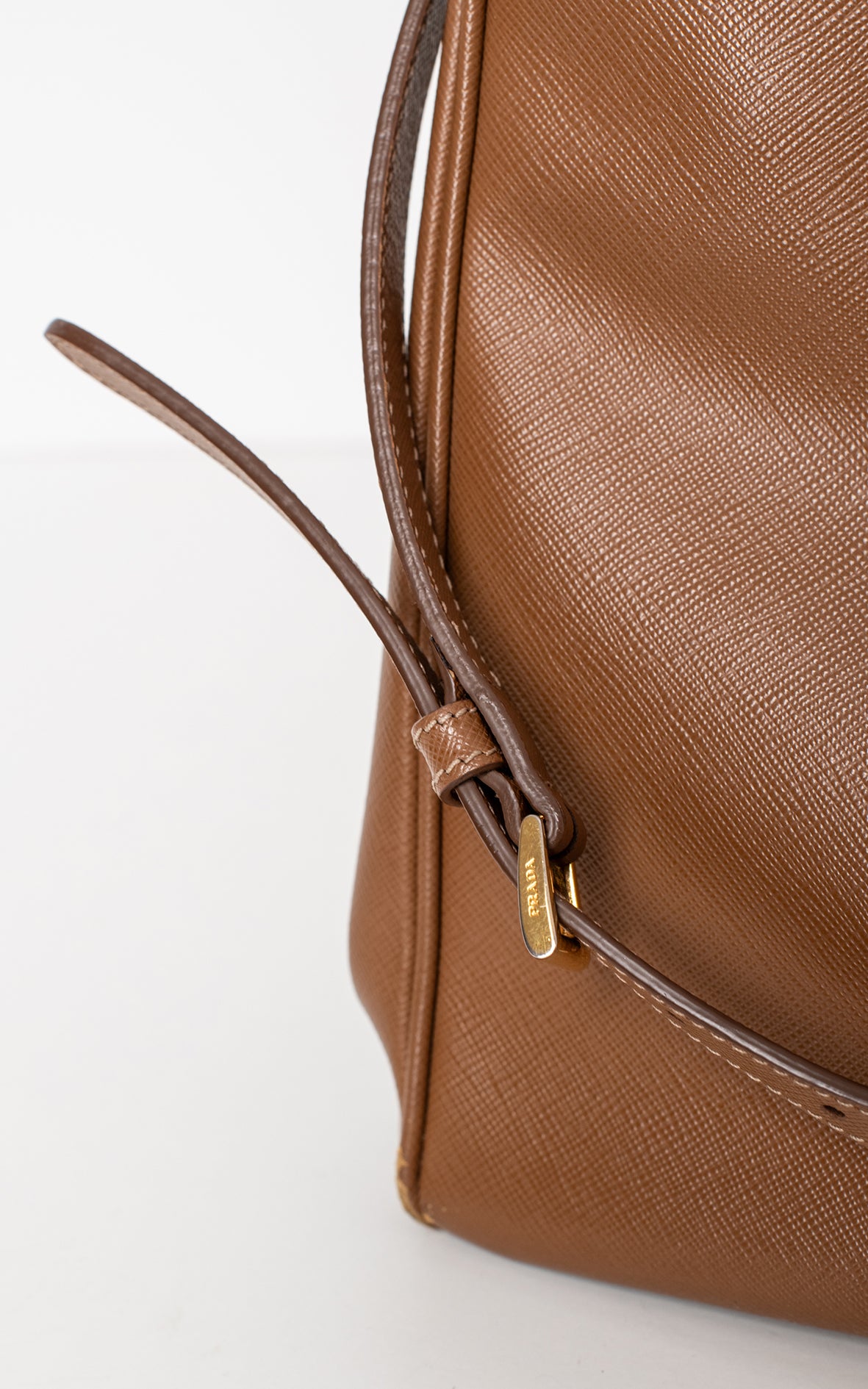 Bolso camel de piel