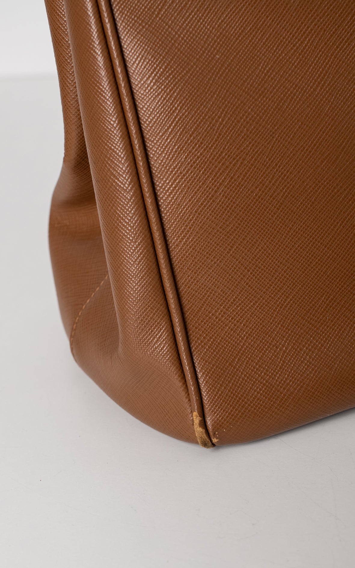 Bolso camel de piel