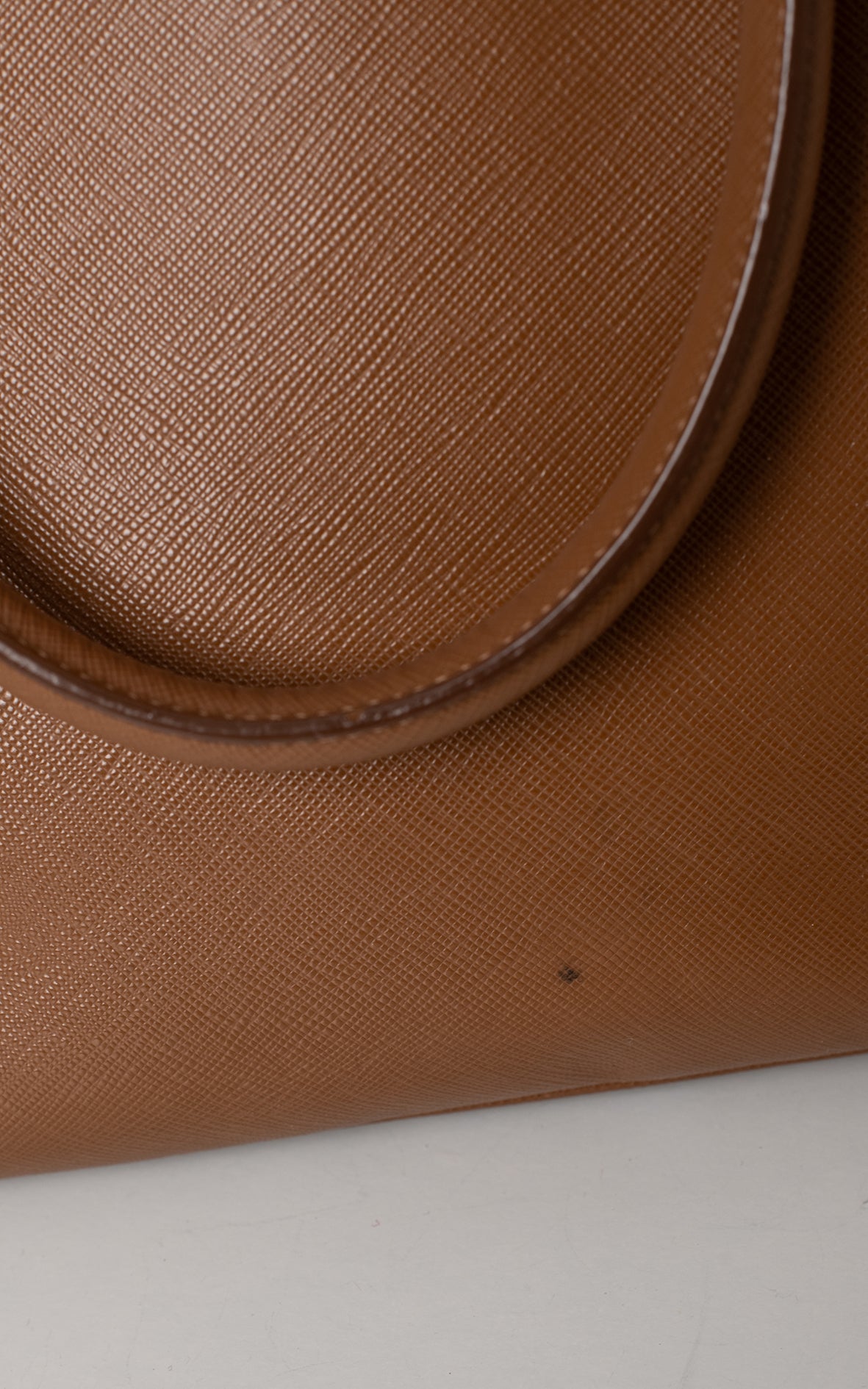 Bolso camel de piel