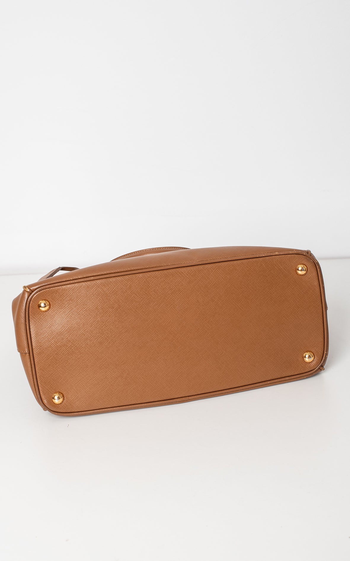 Bolso camel de piel