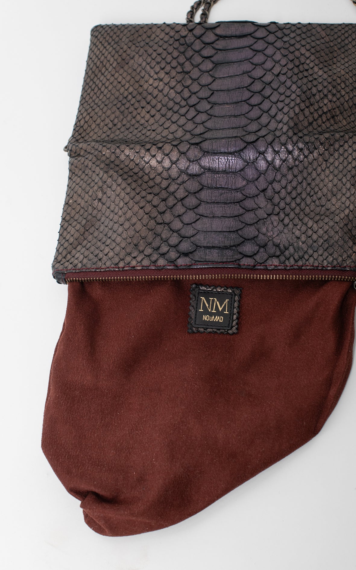 Bolso piel serpiente