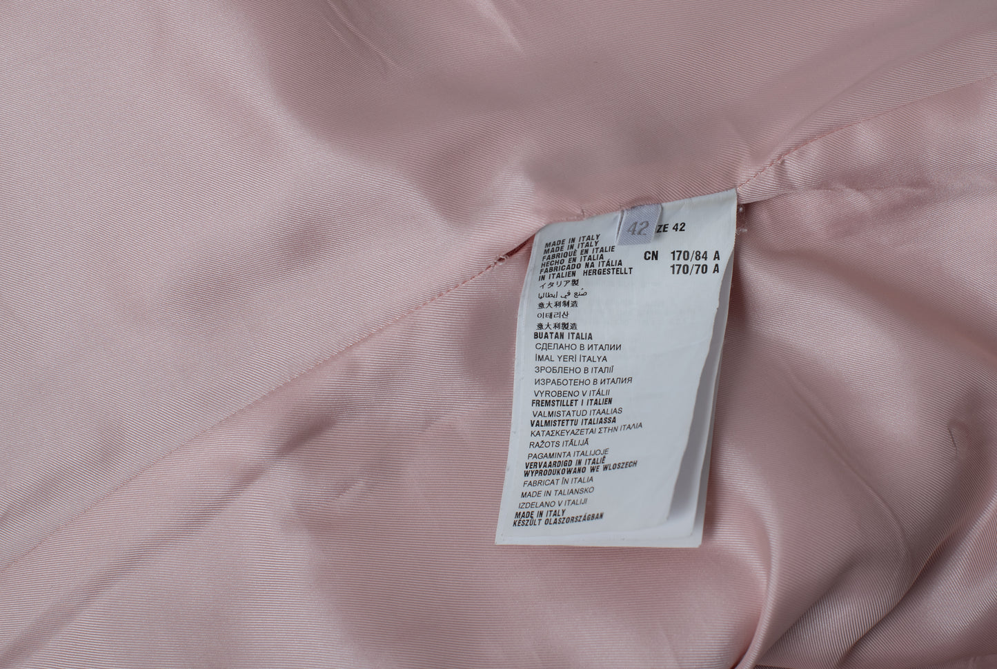 Vestido rosa manga corta
