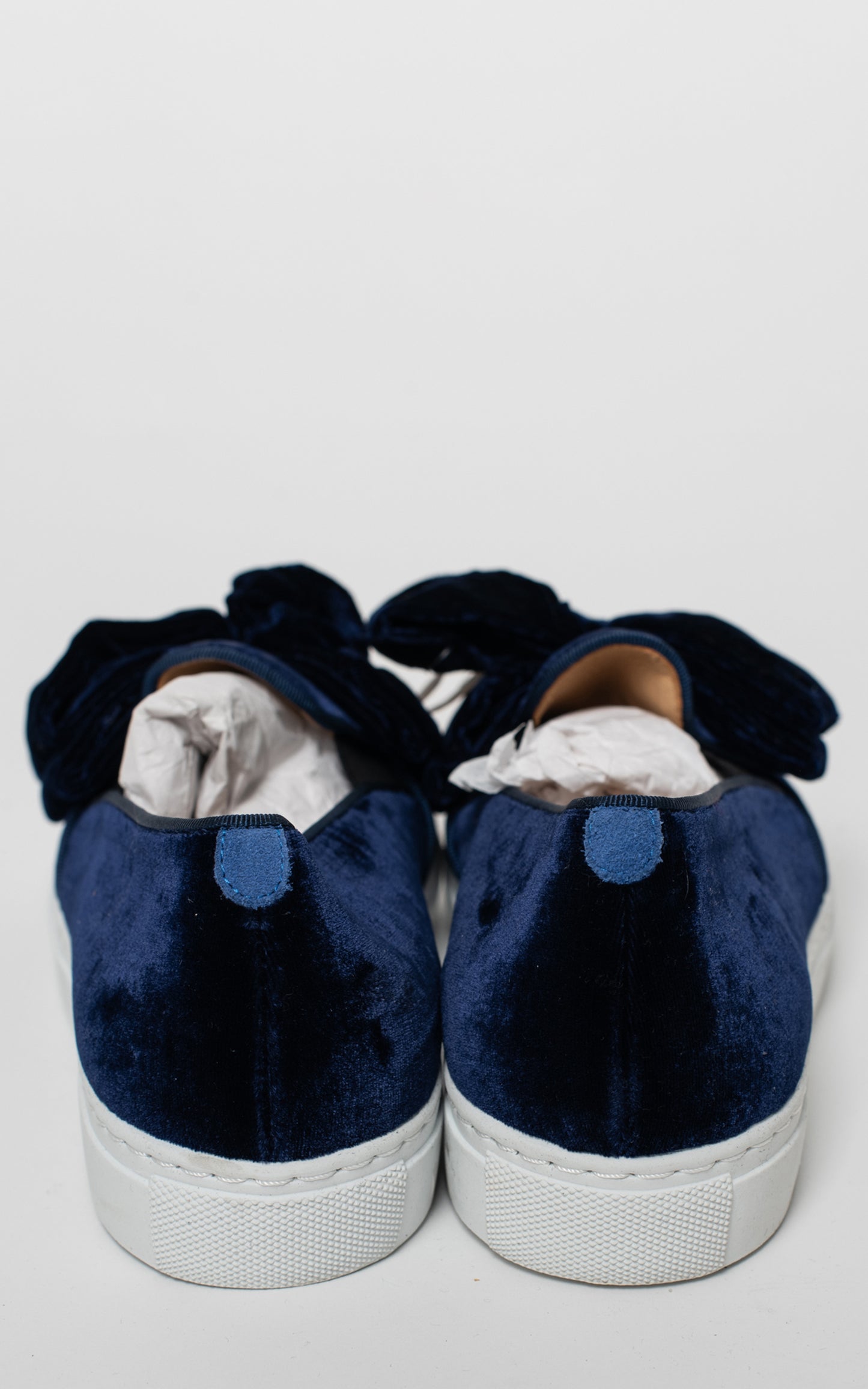 Zapatillas suela goma terciopelo
