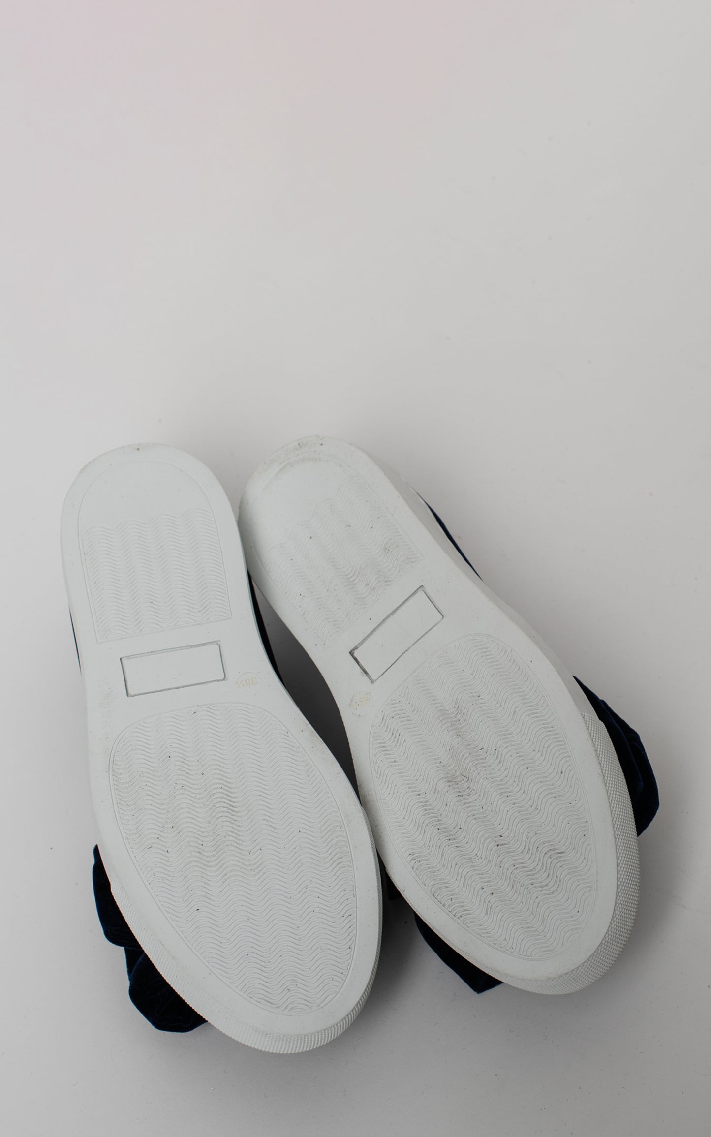 Zapatillas suela goma terciopelo