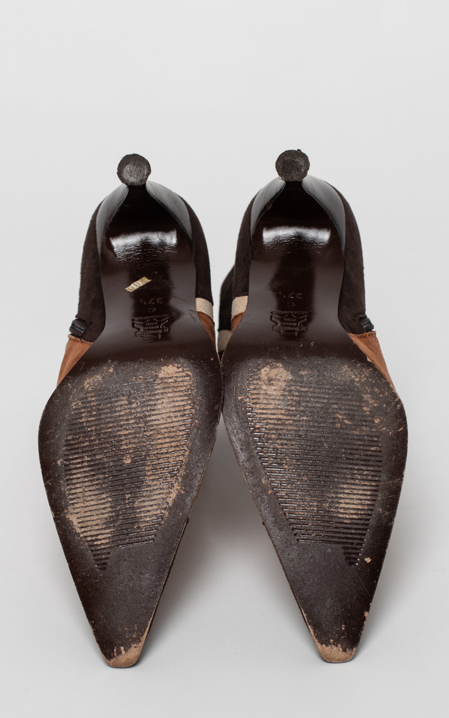 Botines tricolor
