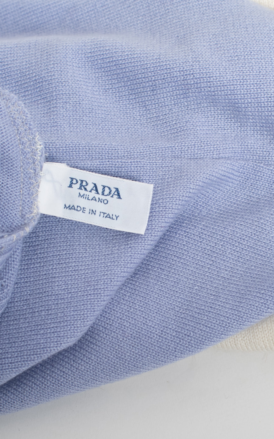 Jersey manga corta bicolor blanco y lila cashmere