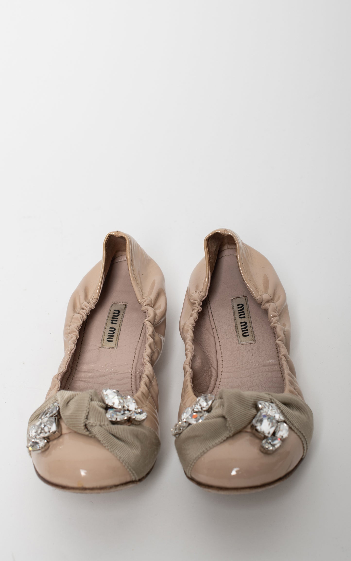 Bailarinas miu miu con fundas