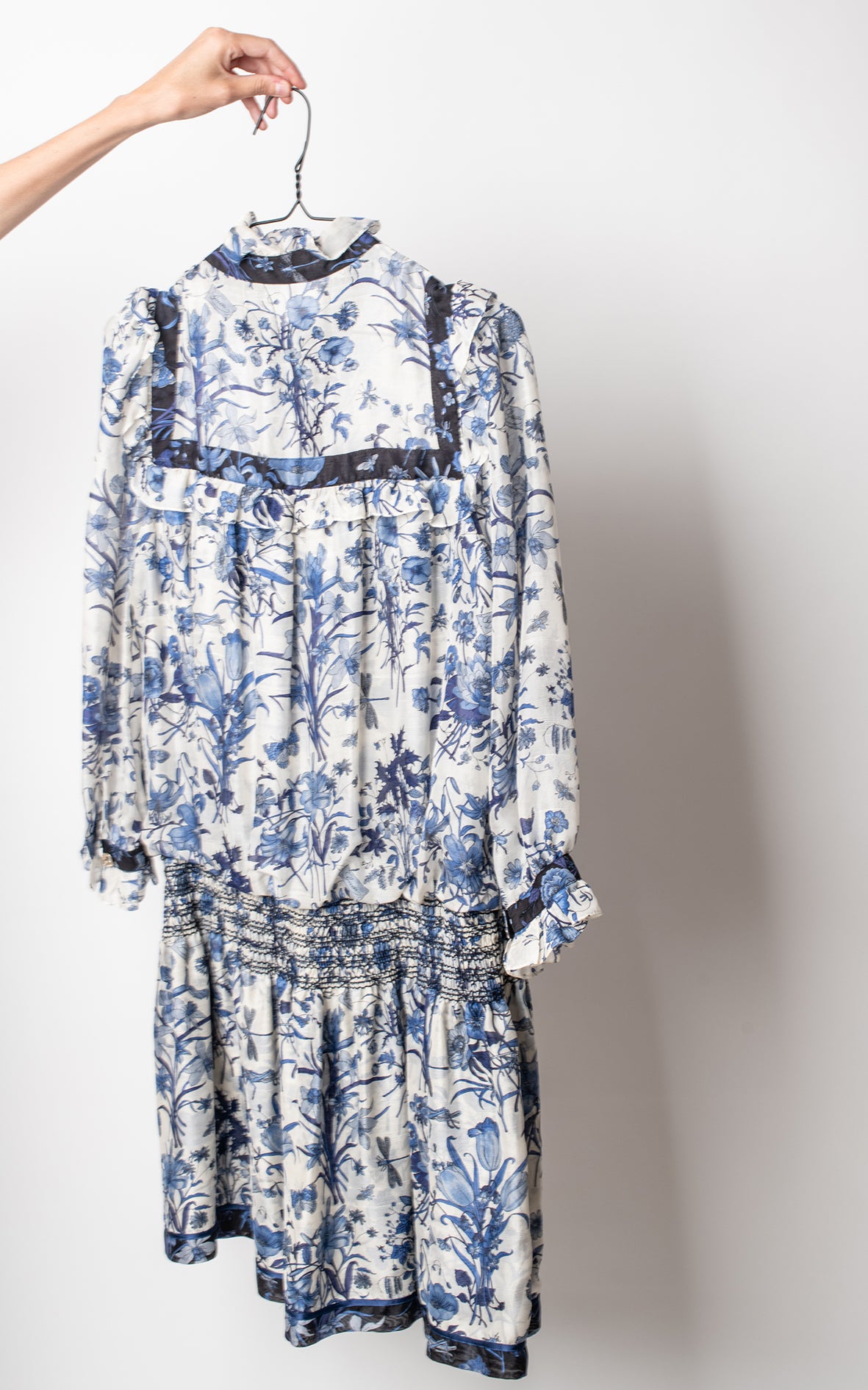 Vestido azul seda - Gucci 2007