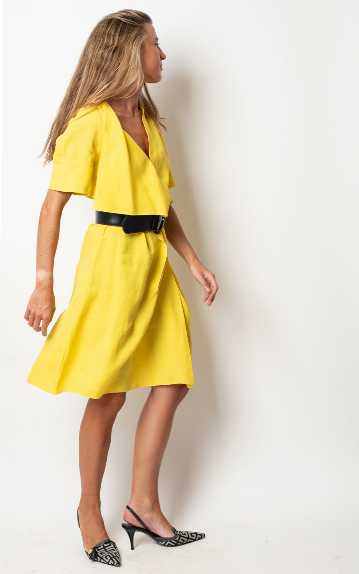 Vestido amarillo Marni