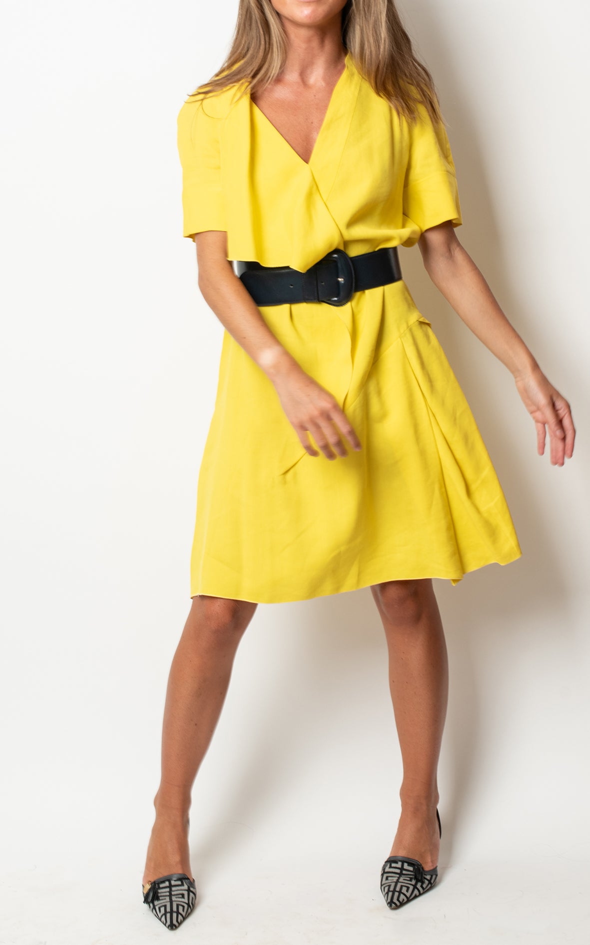Vestido amarillo Marni