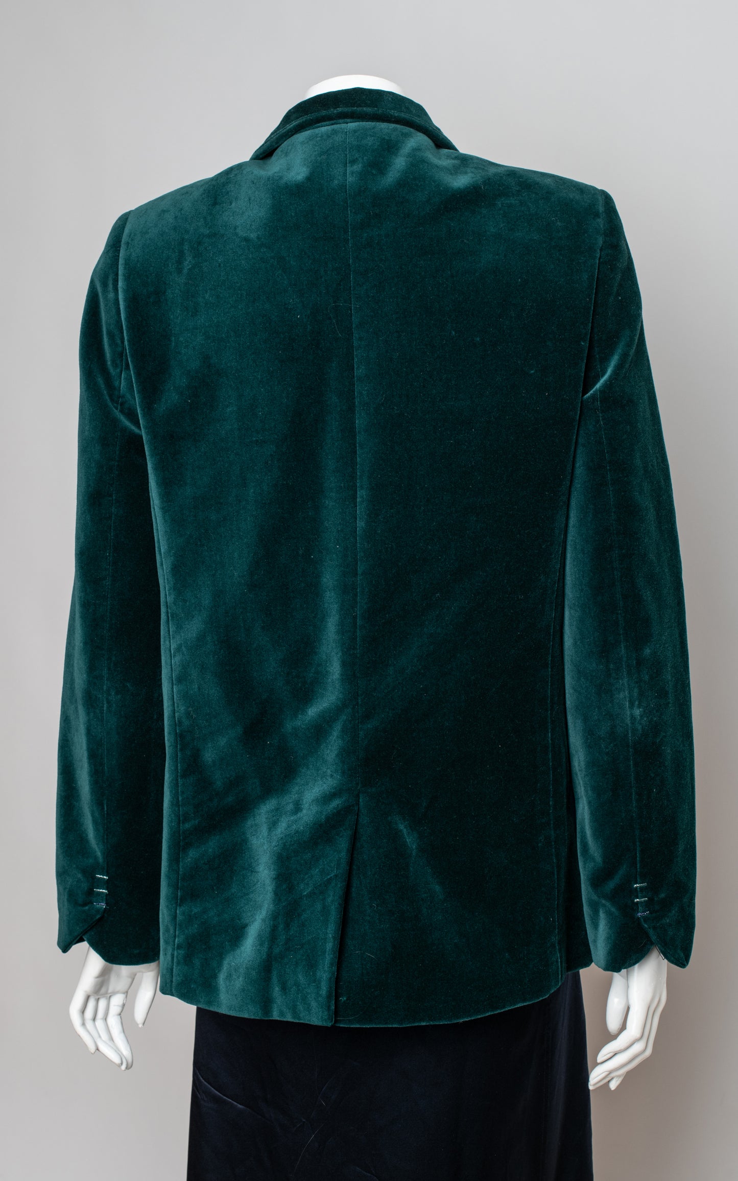 Blaser terciopelo verde