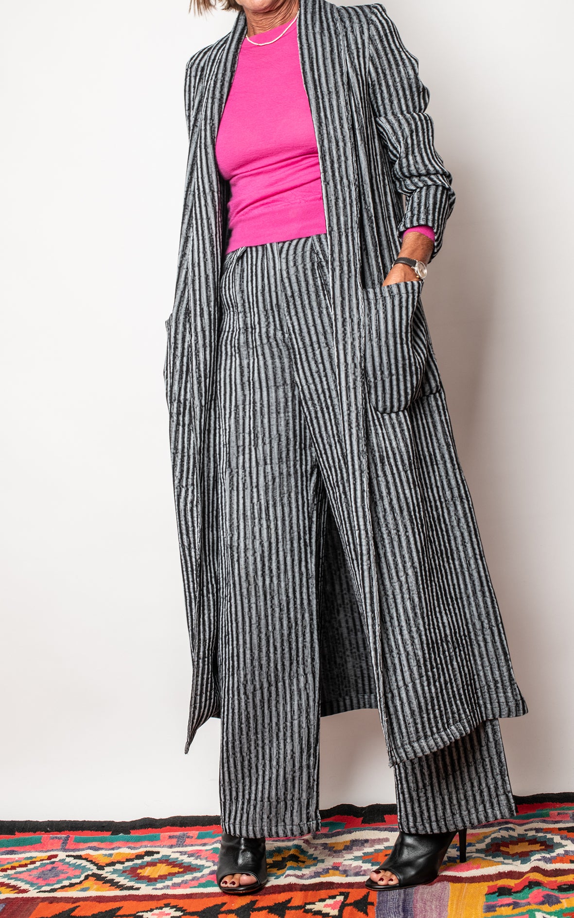 Total look rayas