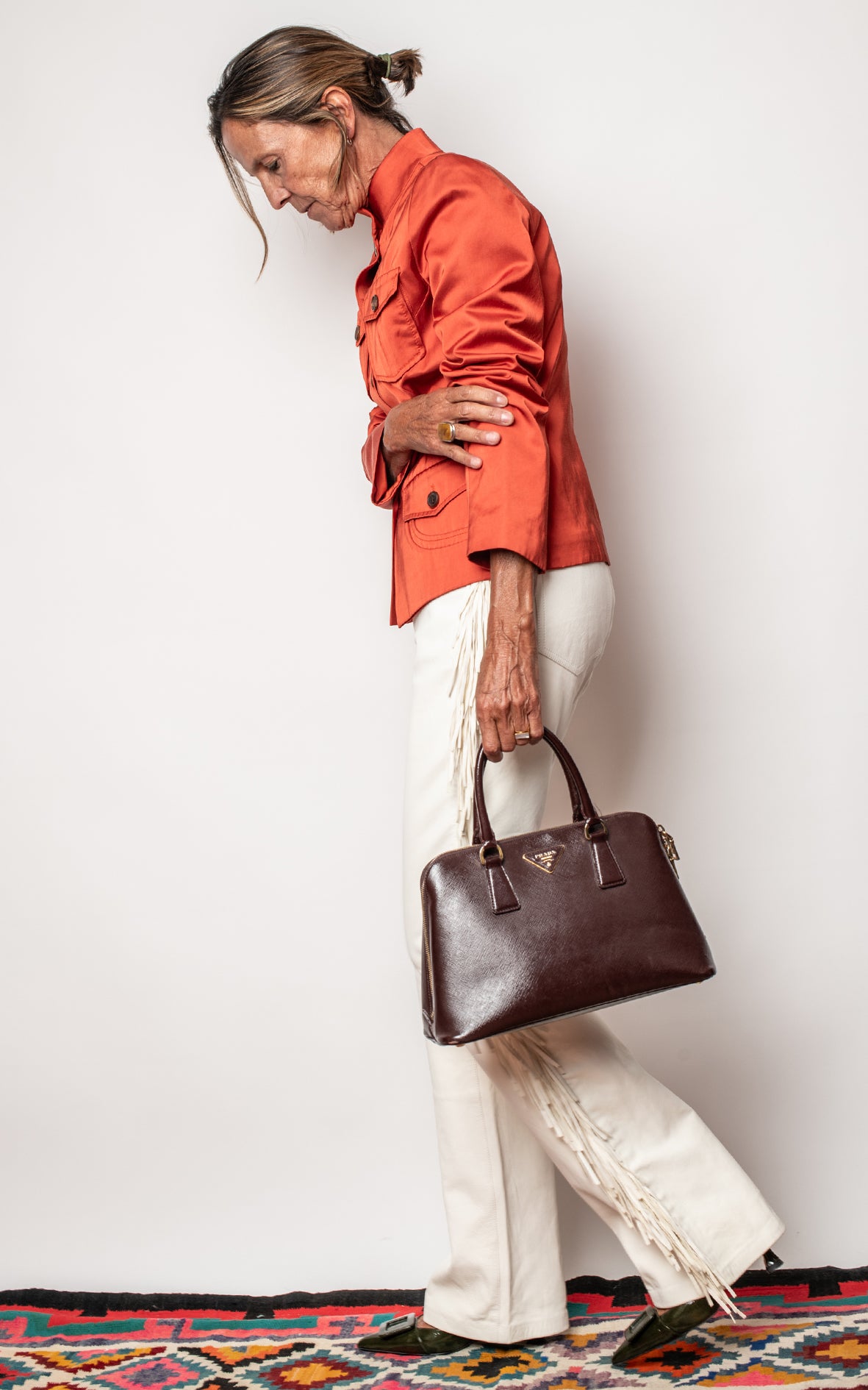 Blazer naranja