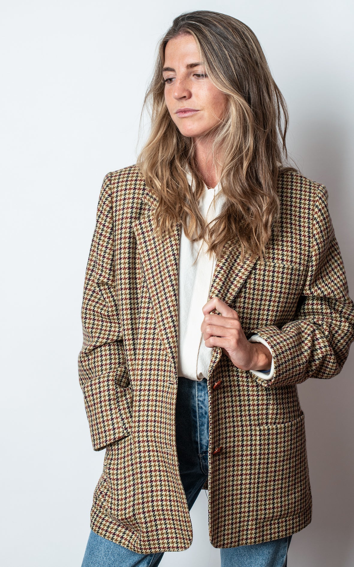 Blazer de cuadros