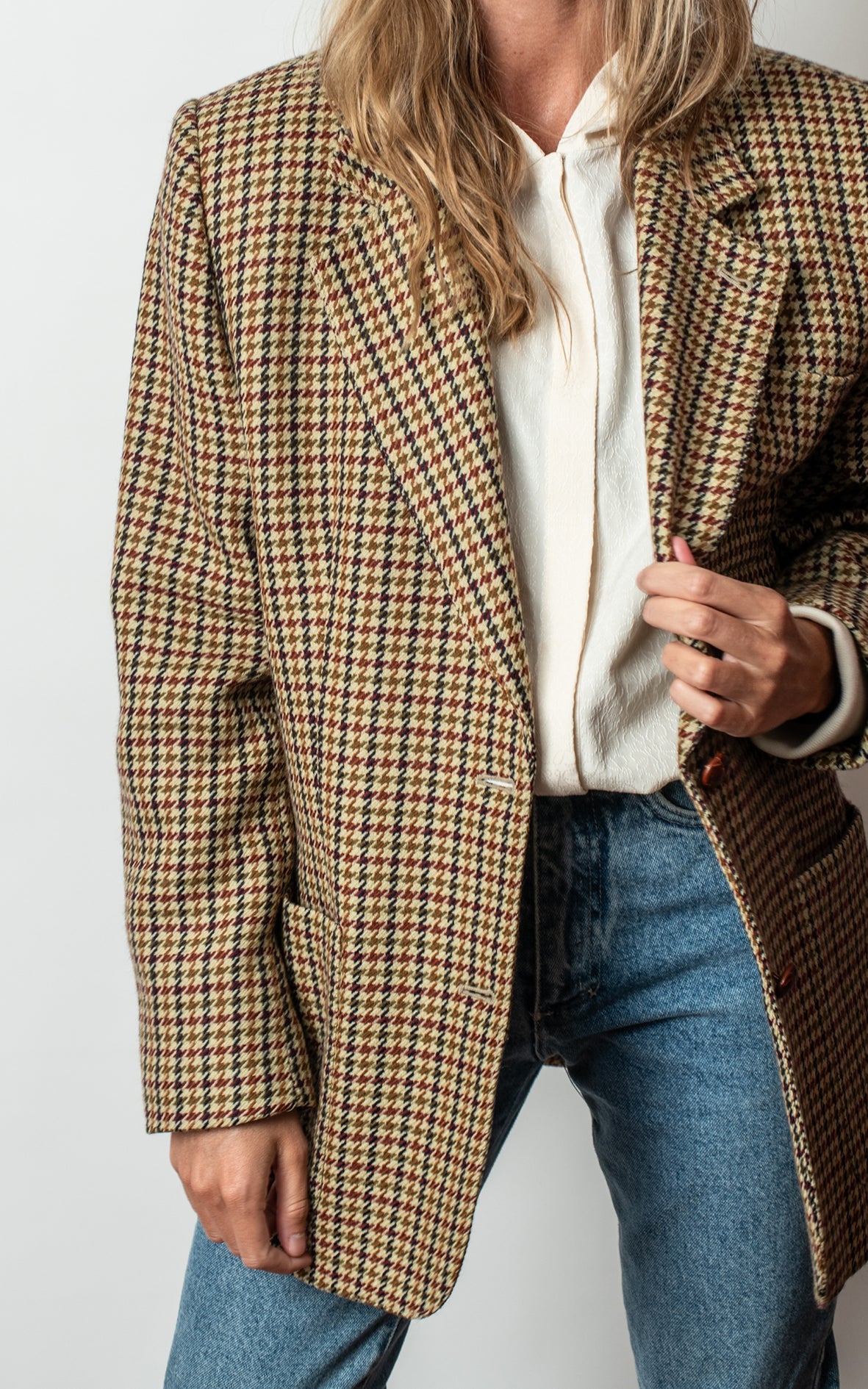 Blazer de cuadros