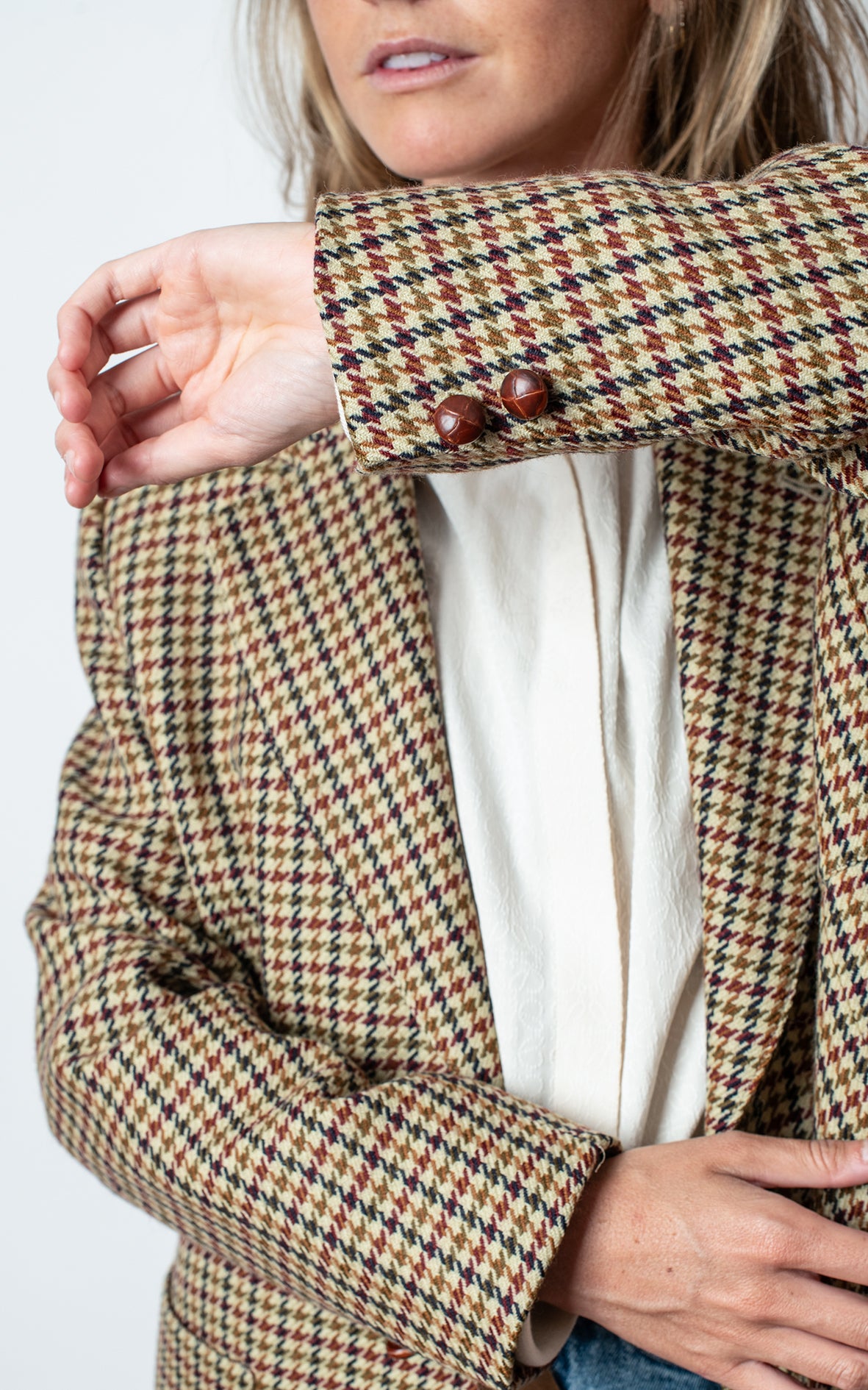 Blazer de cuadros