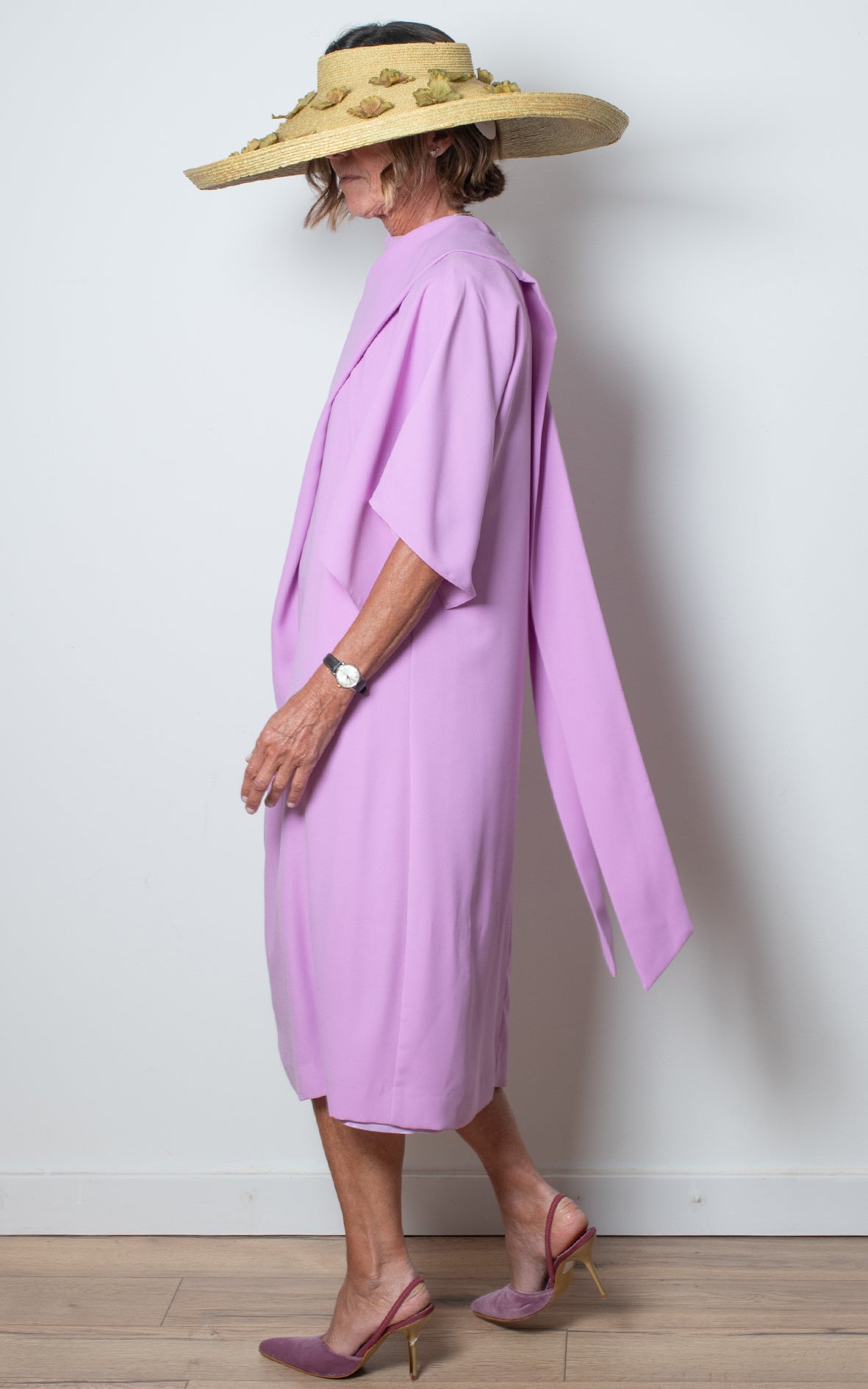 Vestido malva