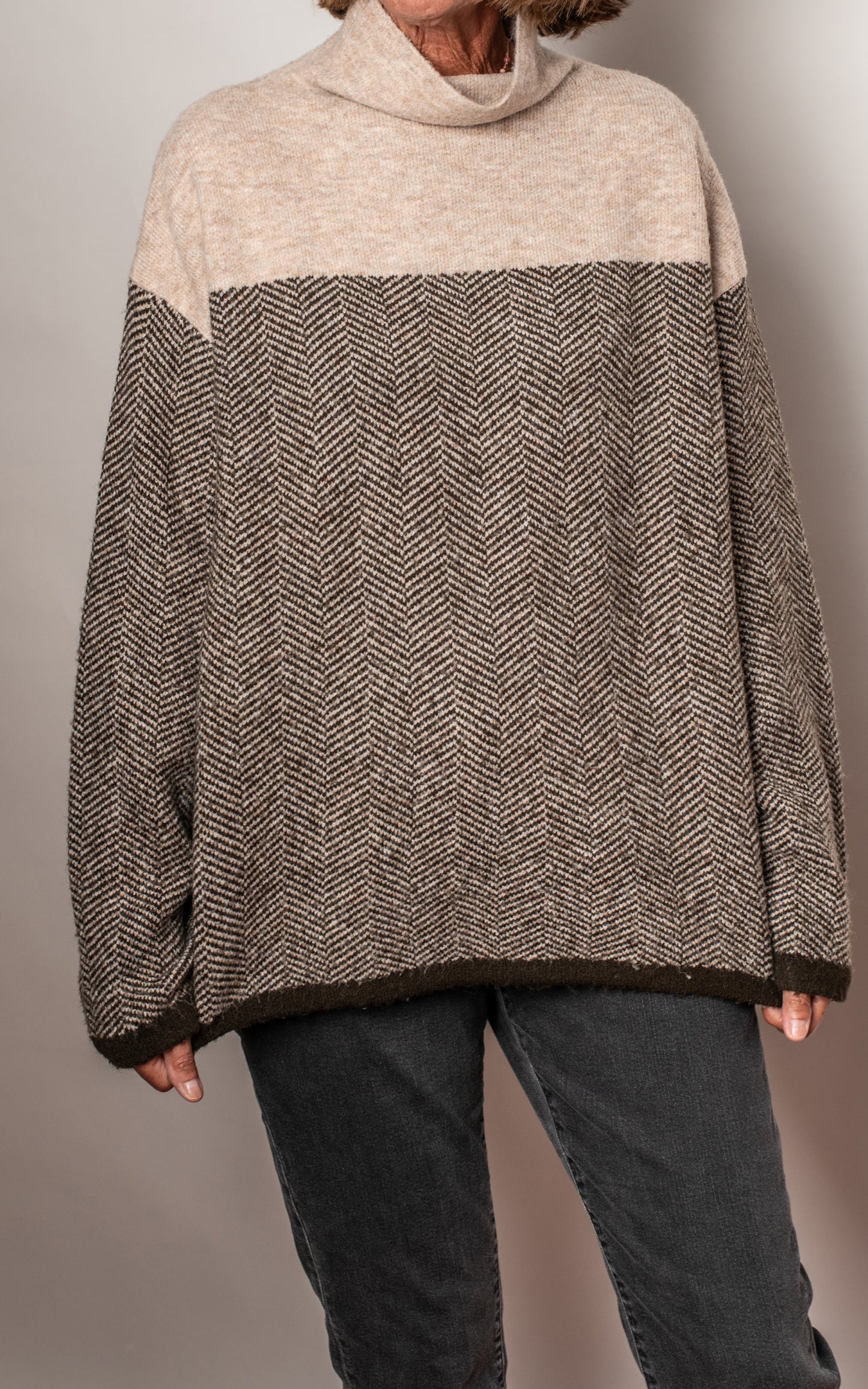 Jersey cuello chimenea