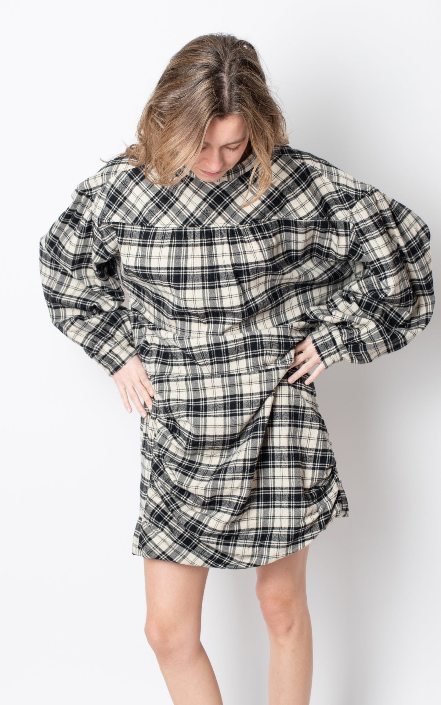 Vestido de cuadros