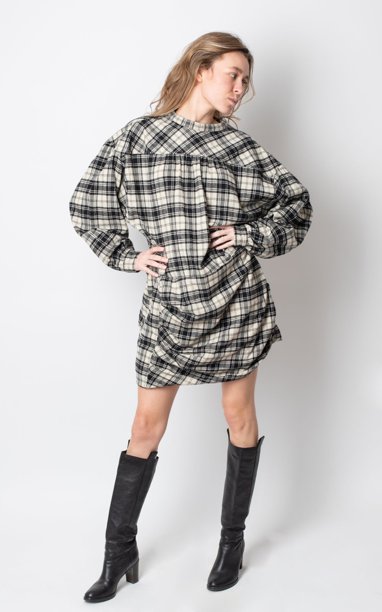 Vestido de cuadros