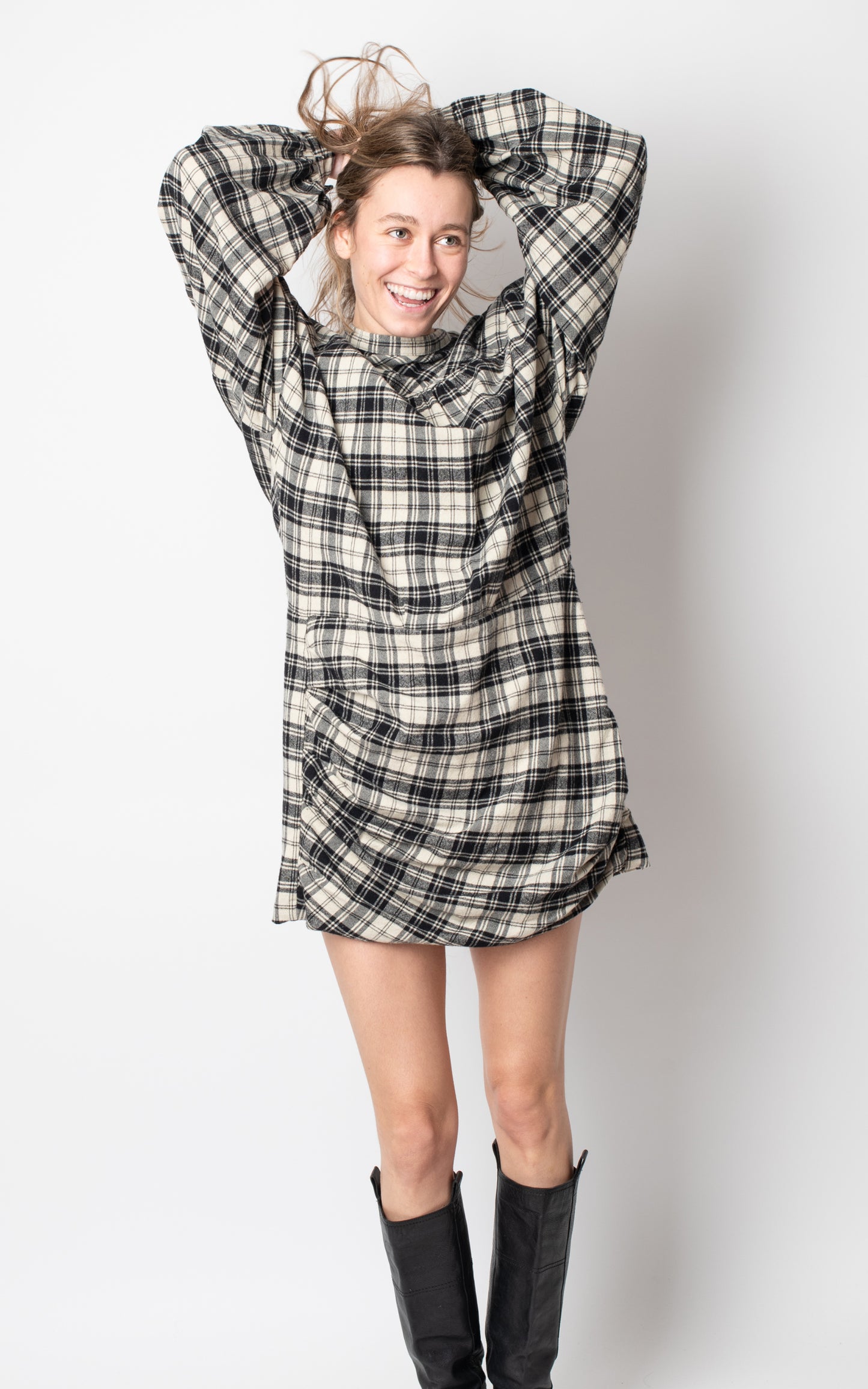 Vestido de cuadros