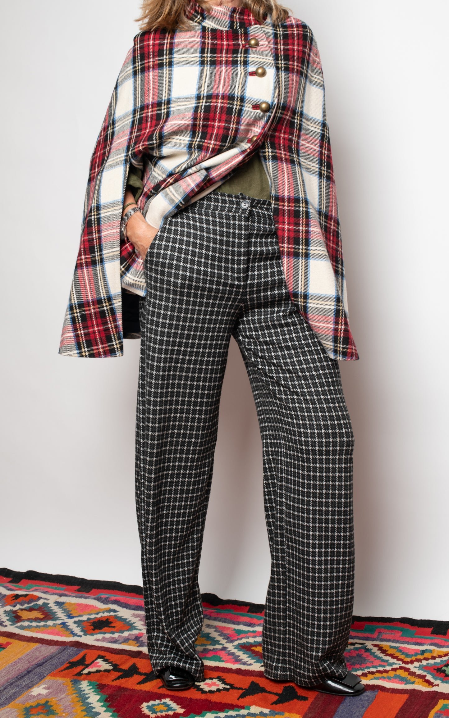 Pantalones de cuadros