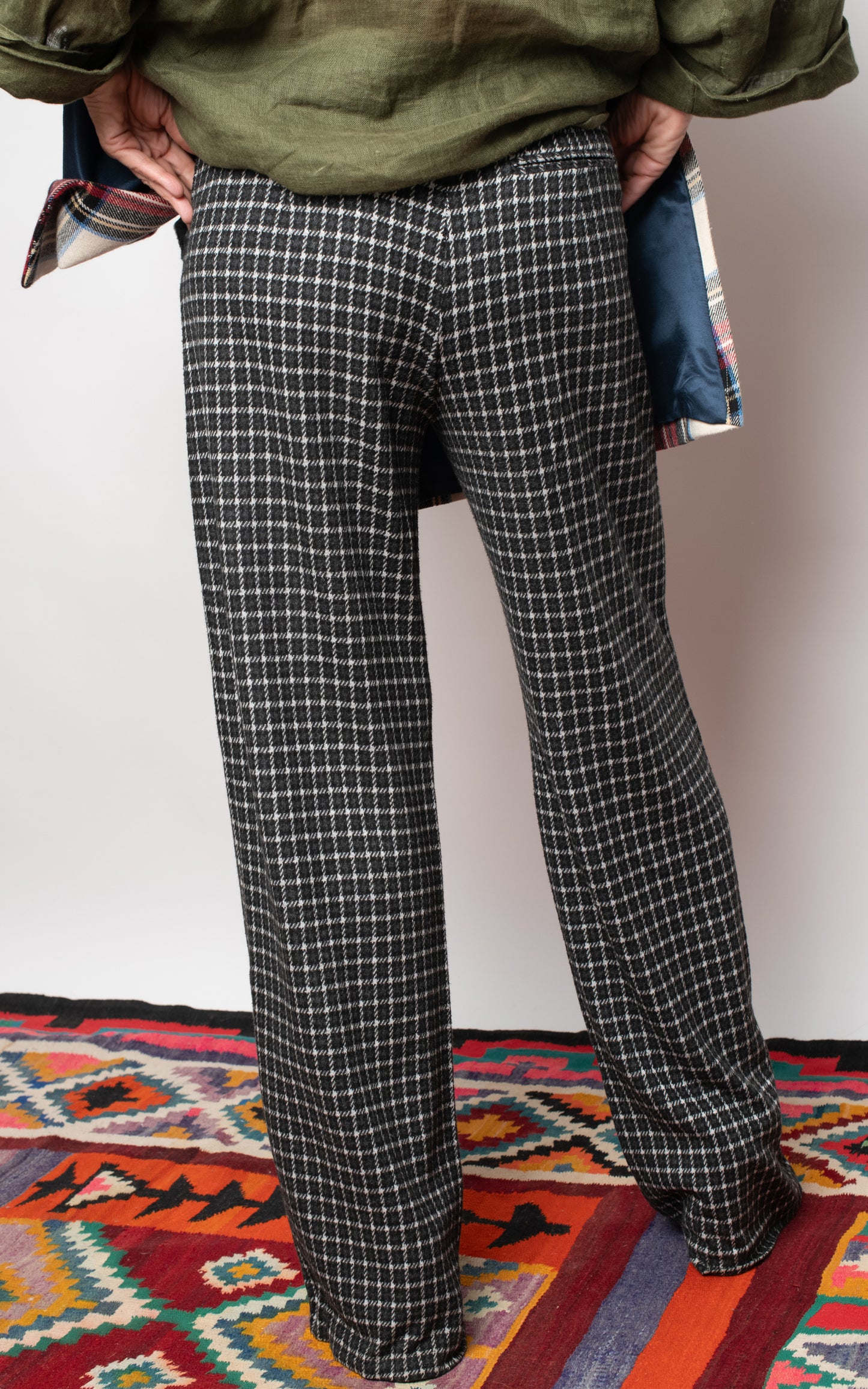 Pantalones de cuadros