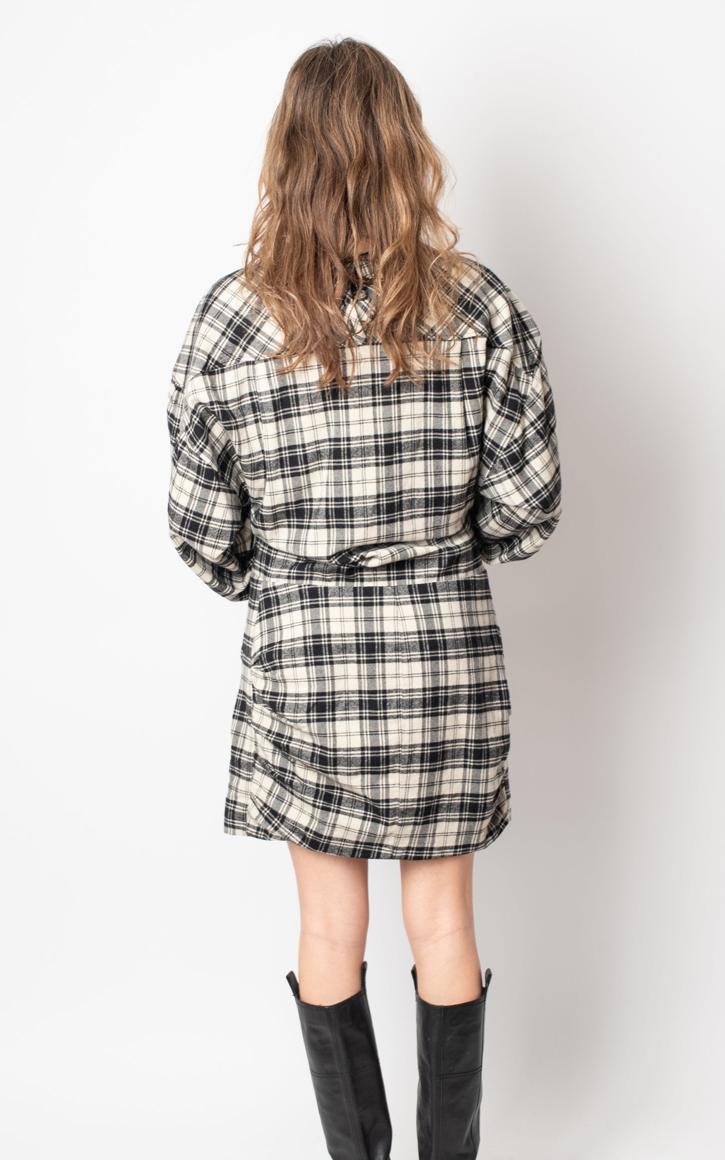 Vestido de cuadros