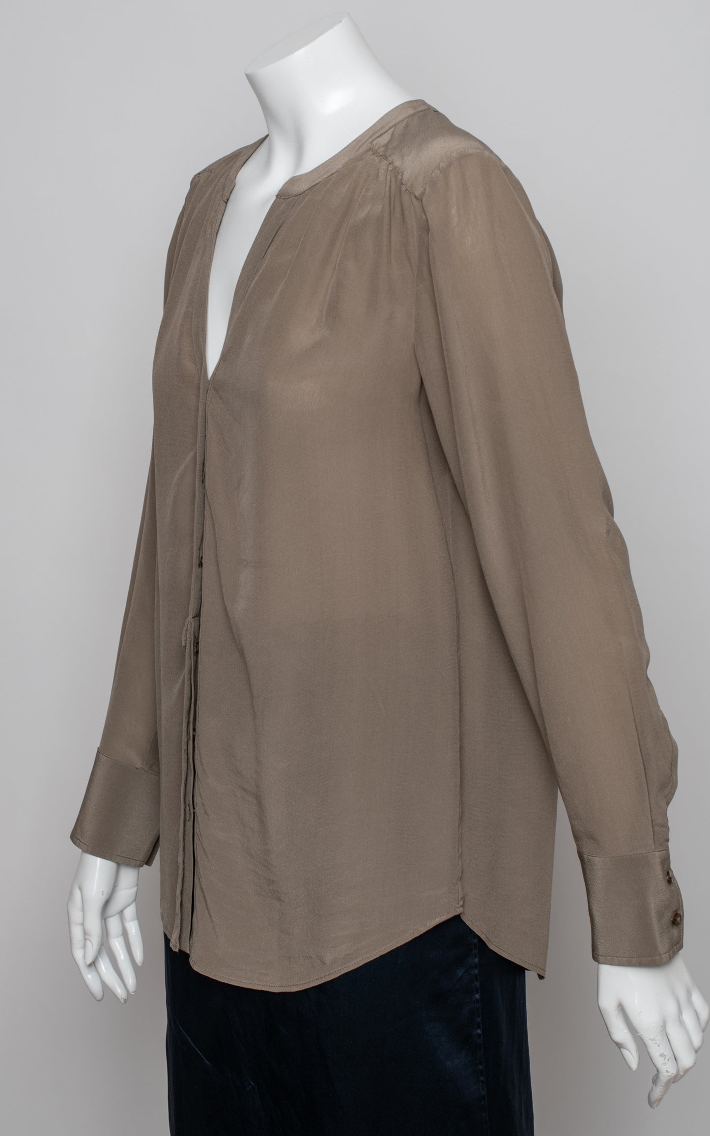 Camisa topo seda