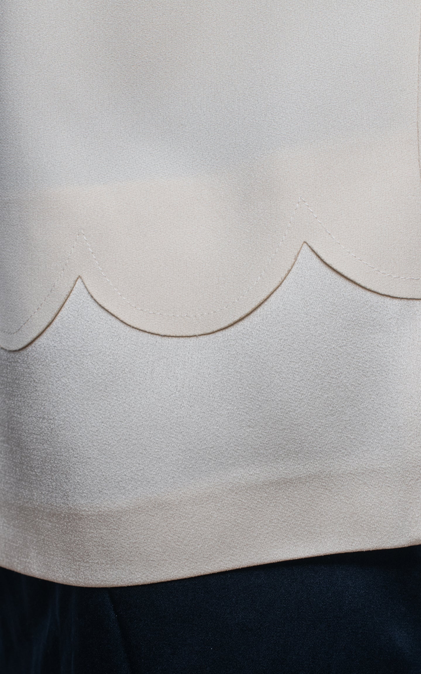 Blusa blanca manga corta