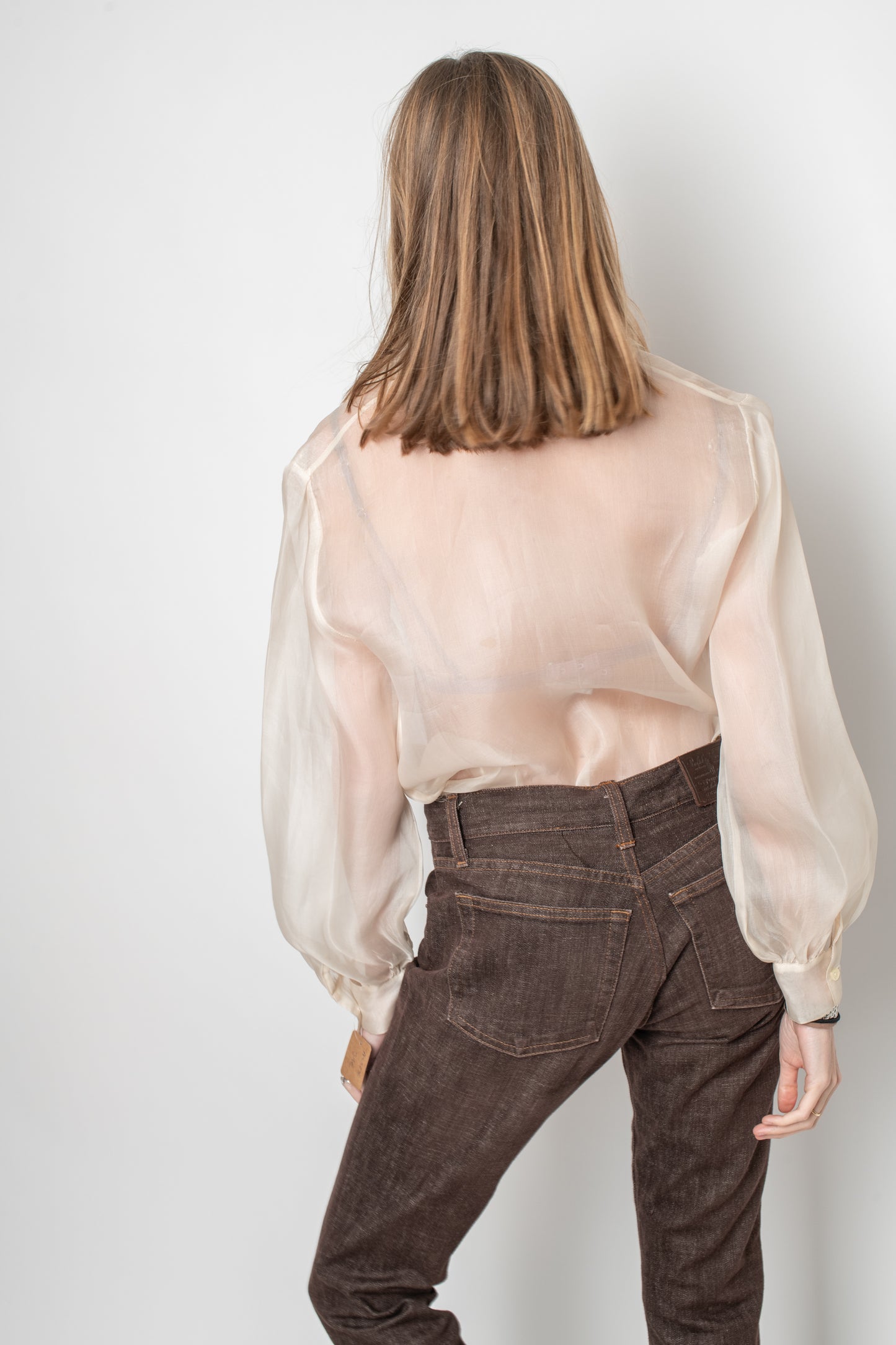 Camisa de organza