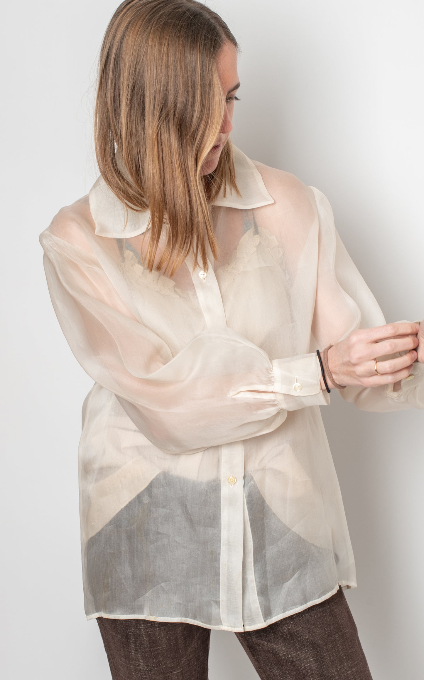 Camisa de organza