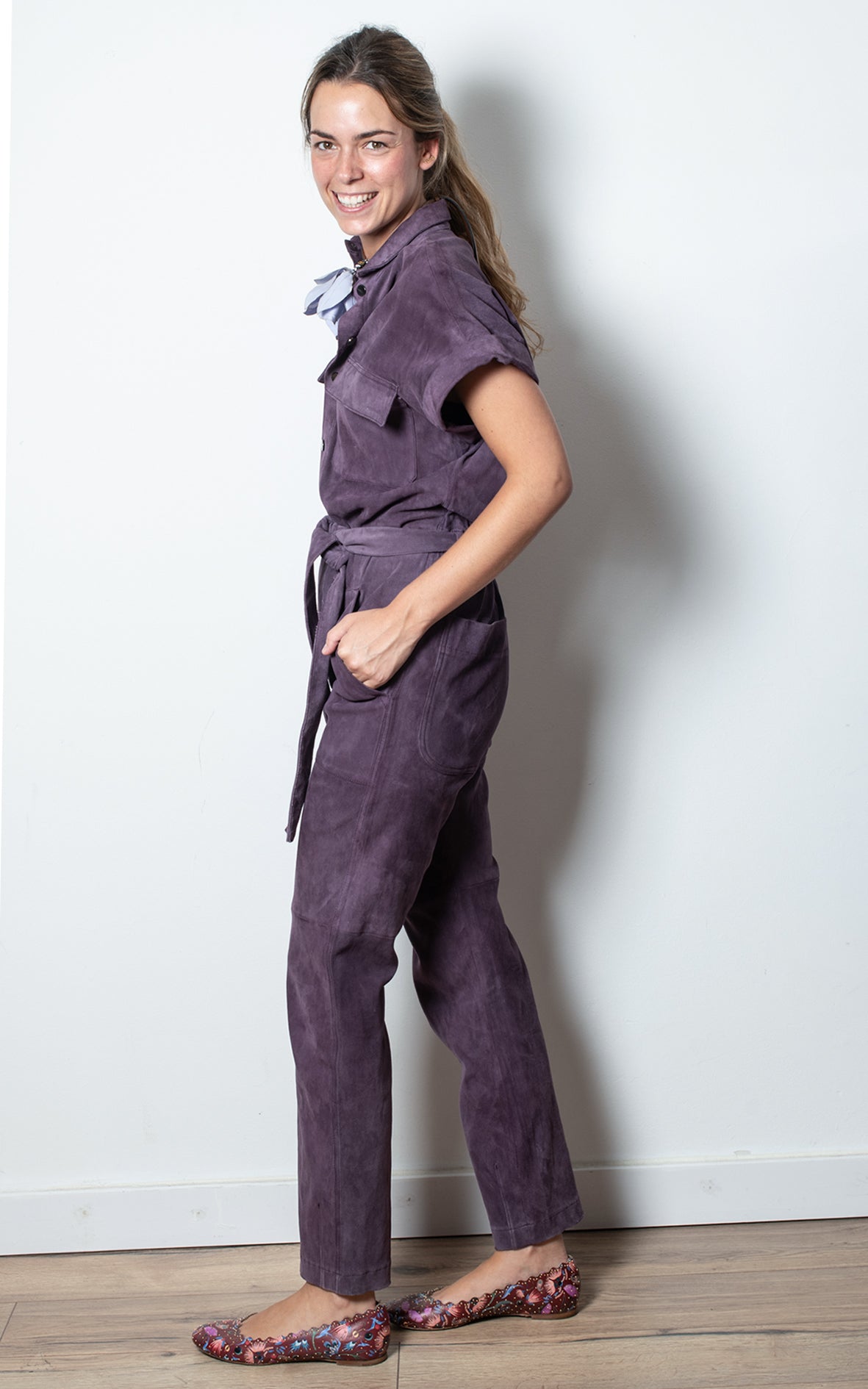 Mono de ante morado