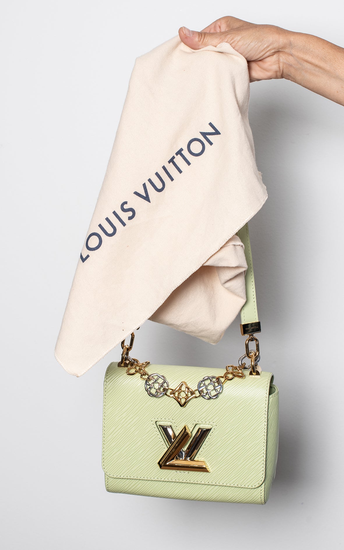 Bolso flower chain twist
