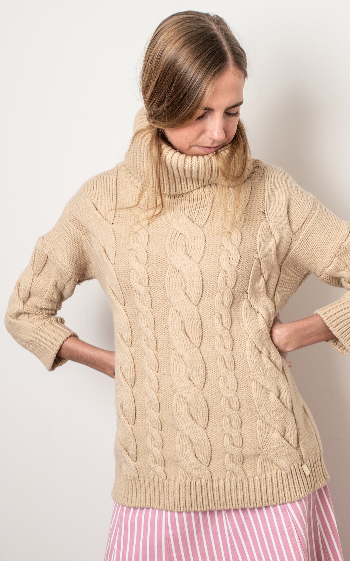 Jersey ochos beige