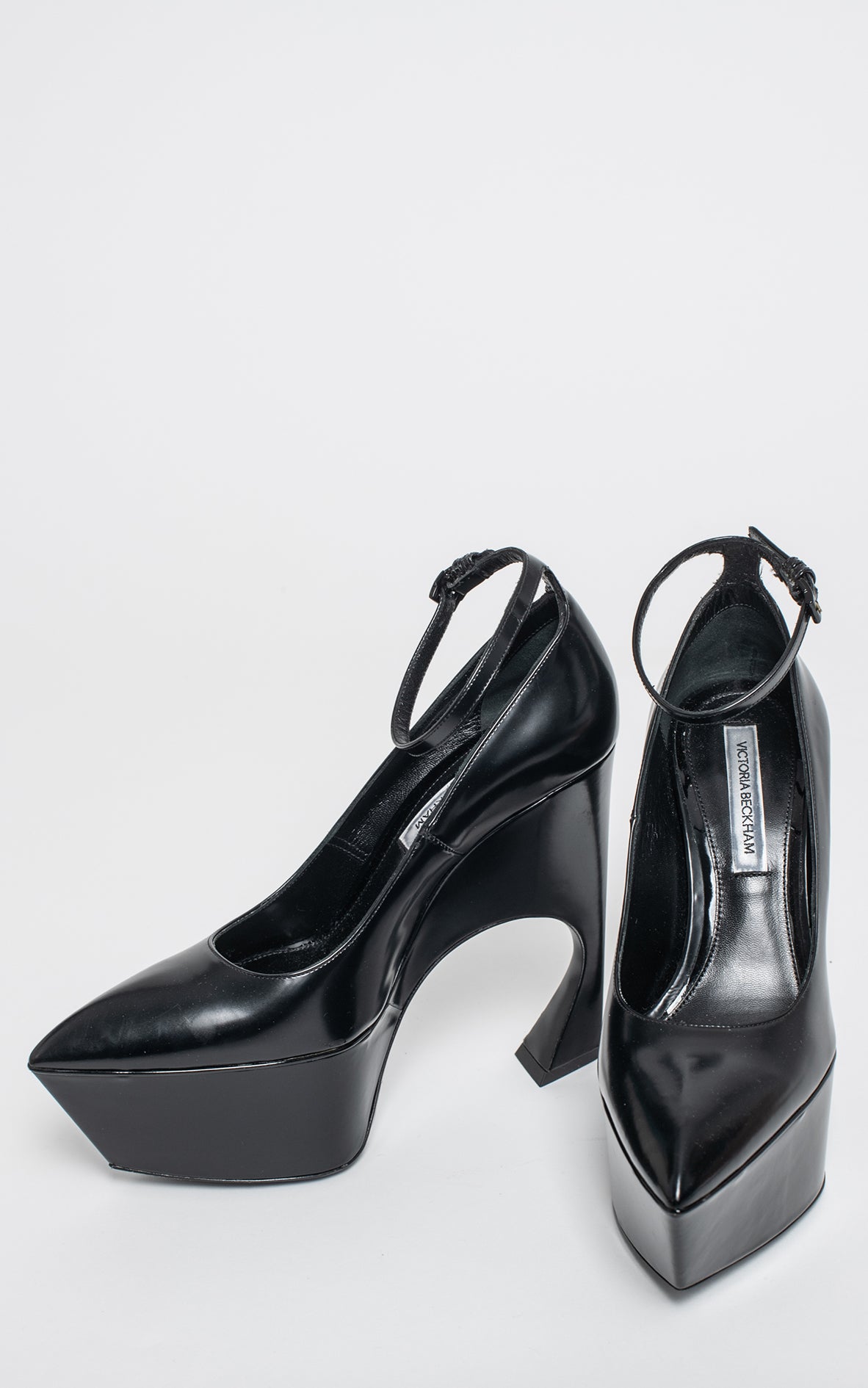 Zapatos plataforma negros