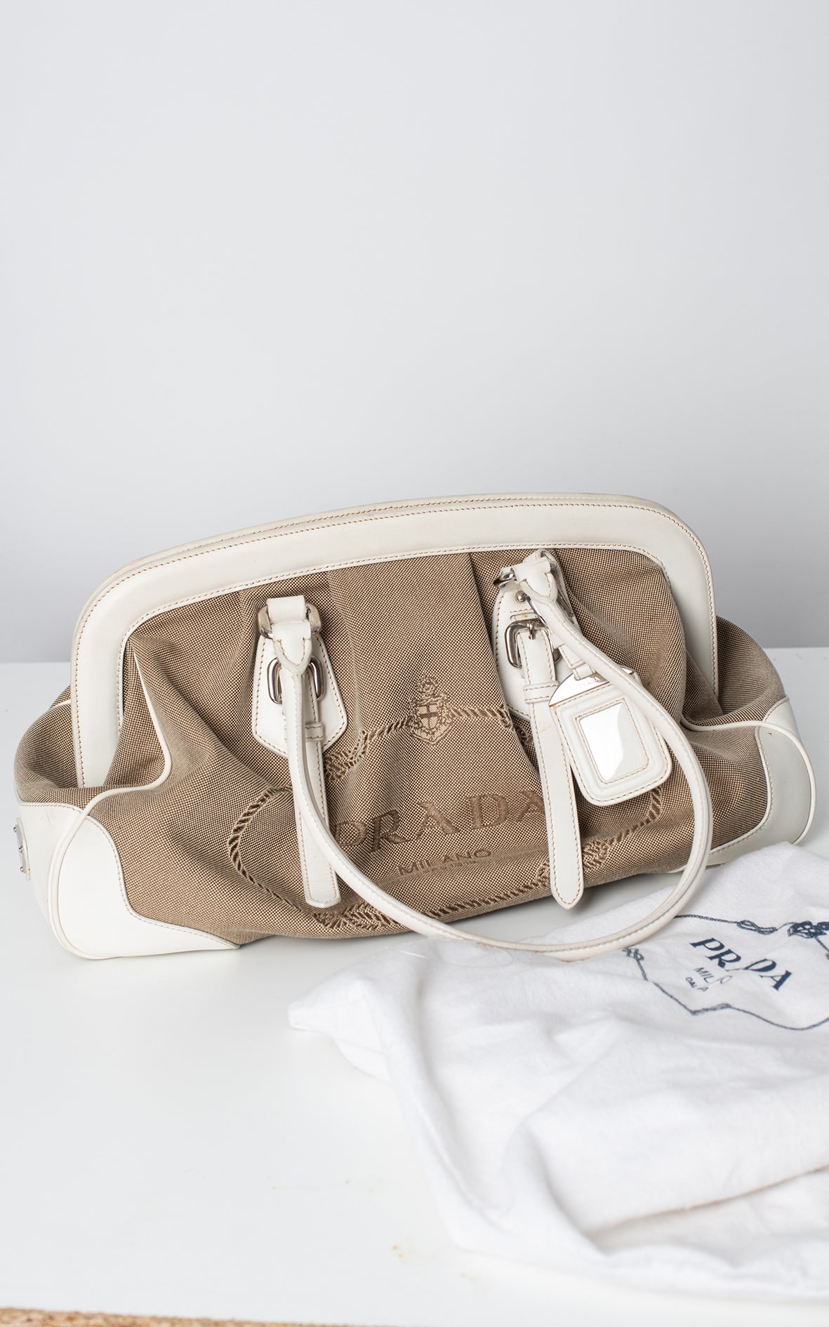 Bolso Prada lona