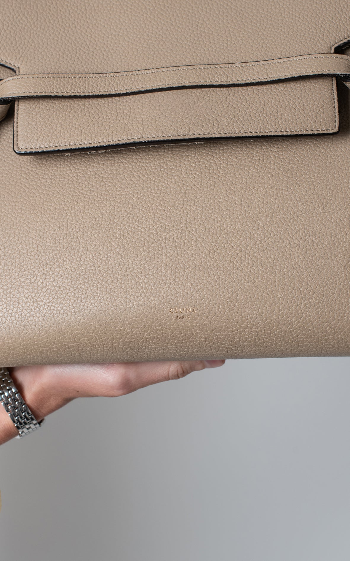 Celine belt beige