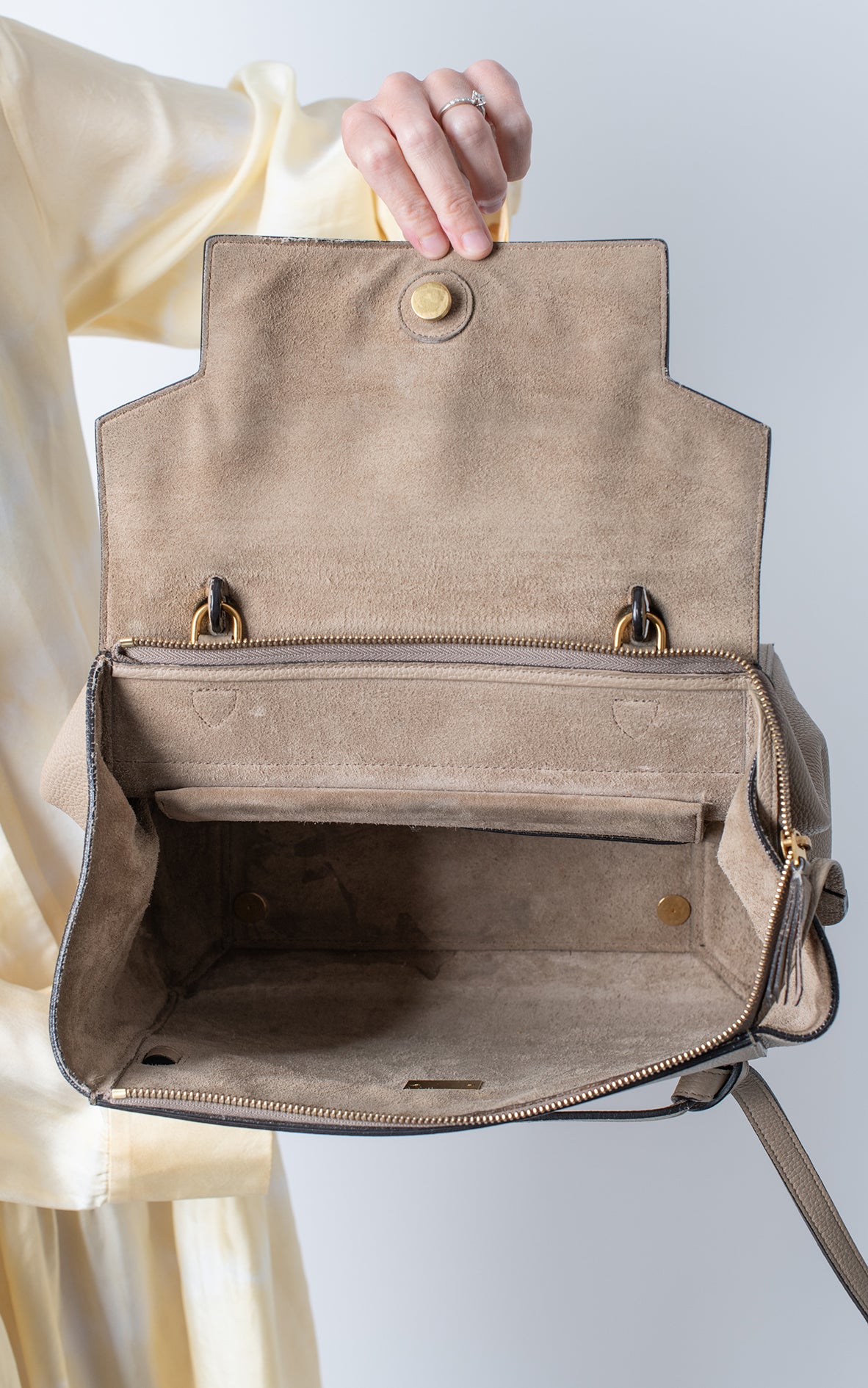 Celine belt beige