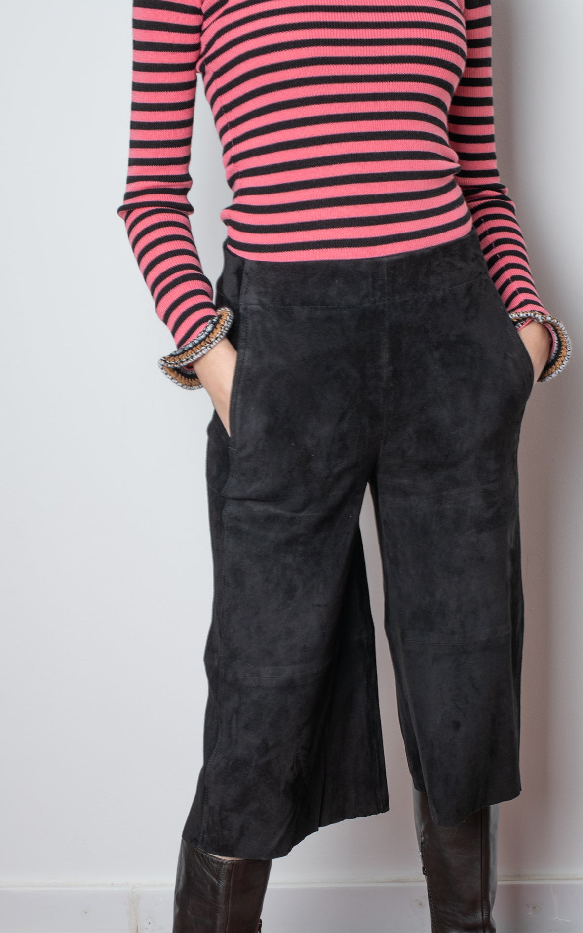 Pantalones de ante