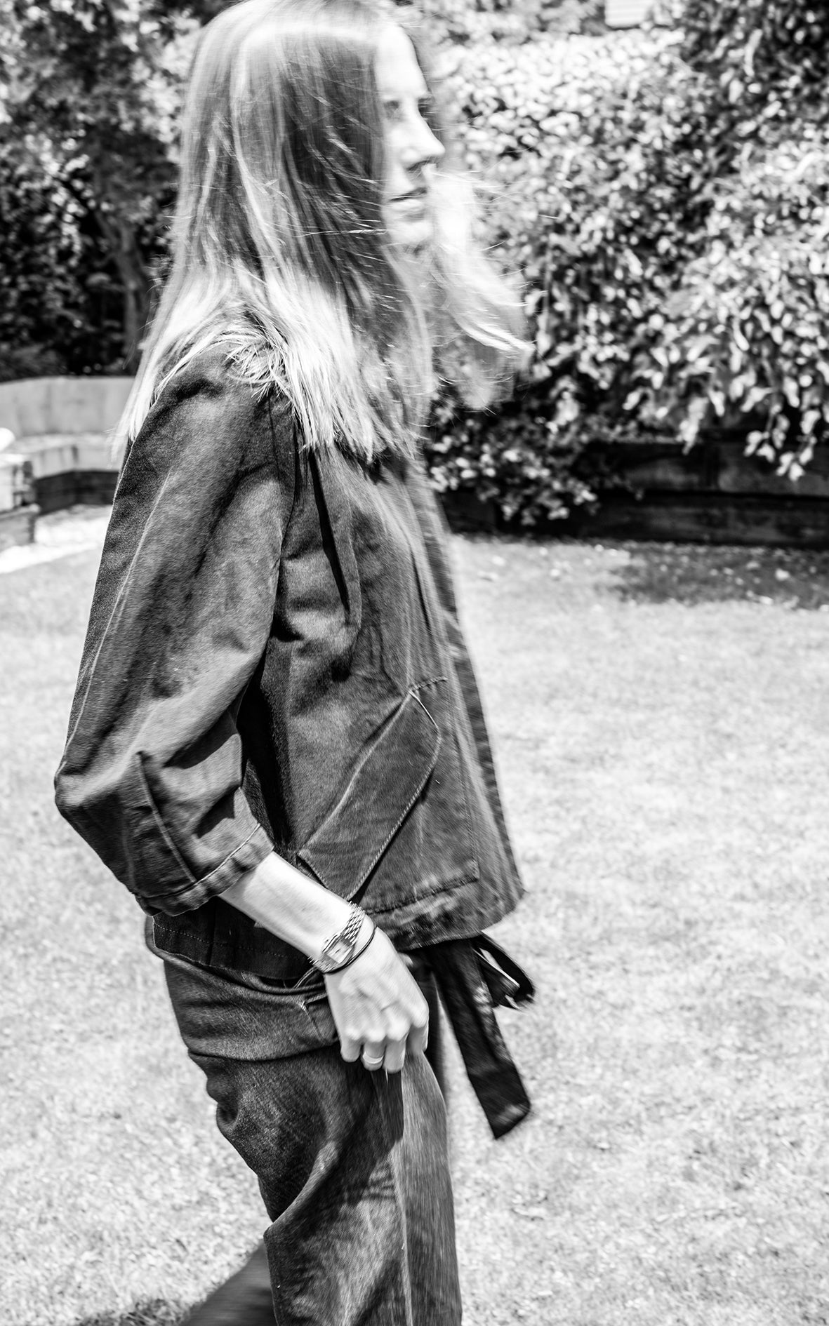 Chaqueta azul marino