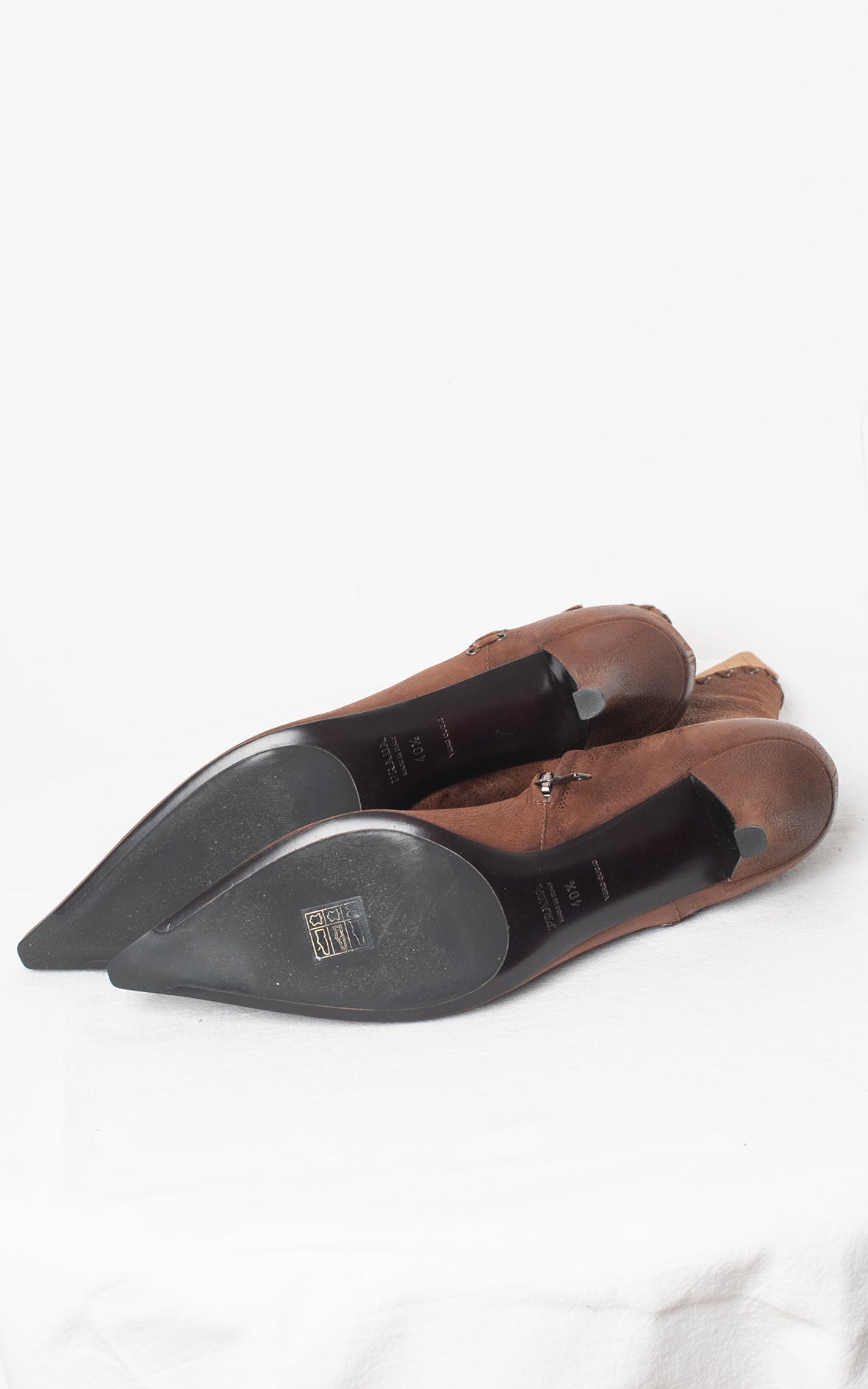 Botas marrones de piel