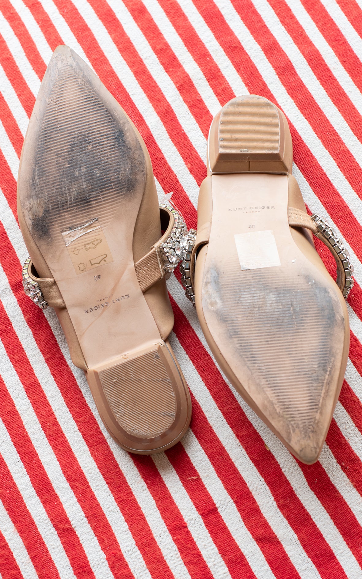 Mules beige