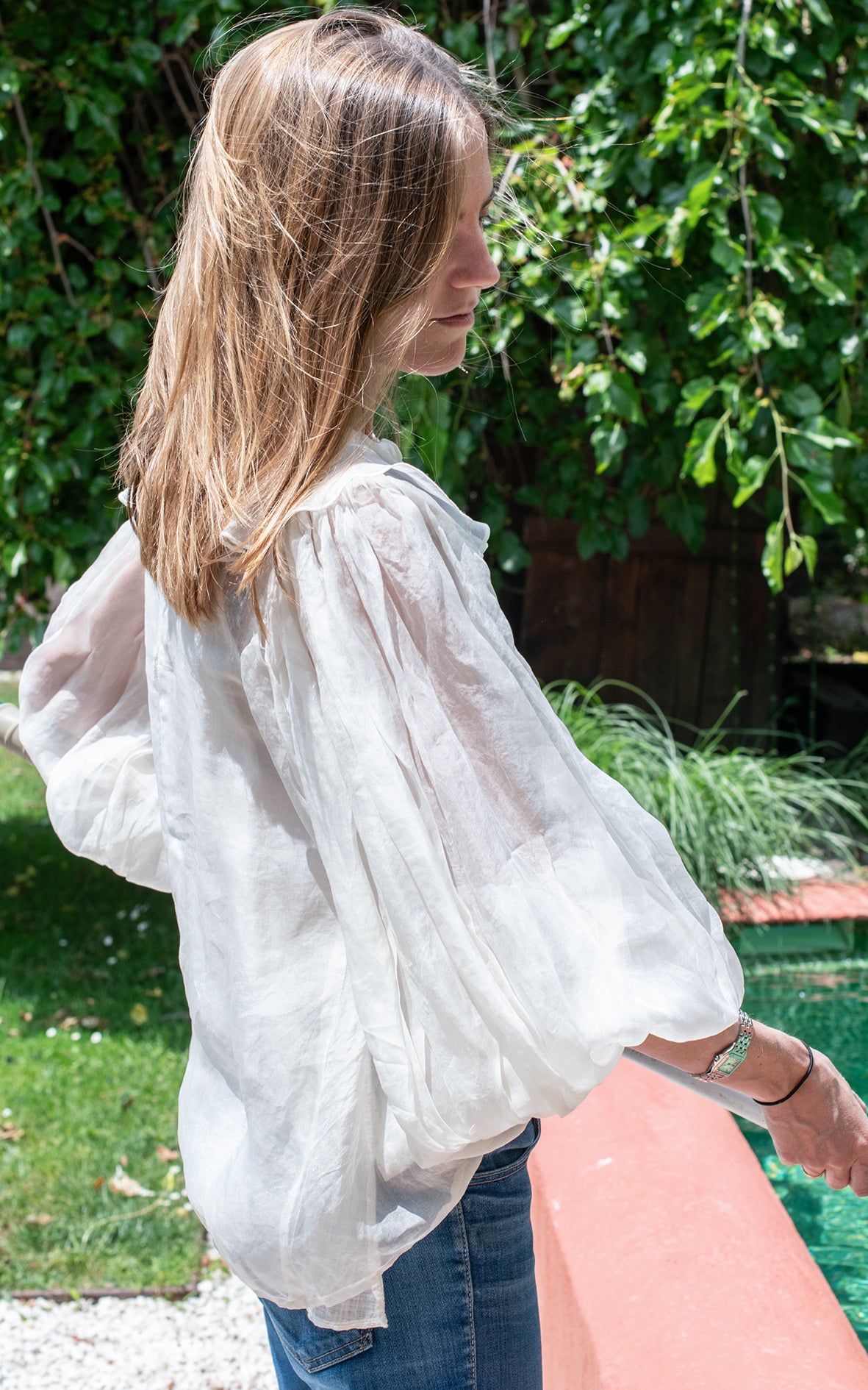 Blusa de tul