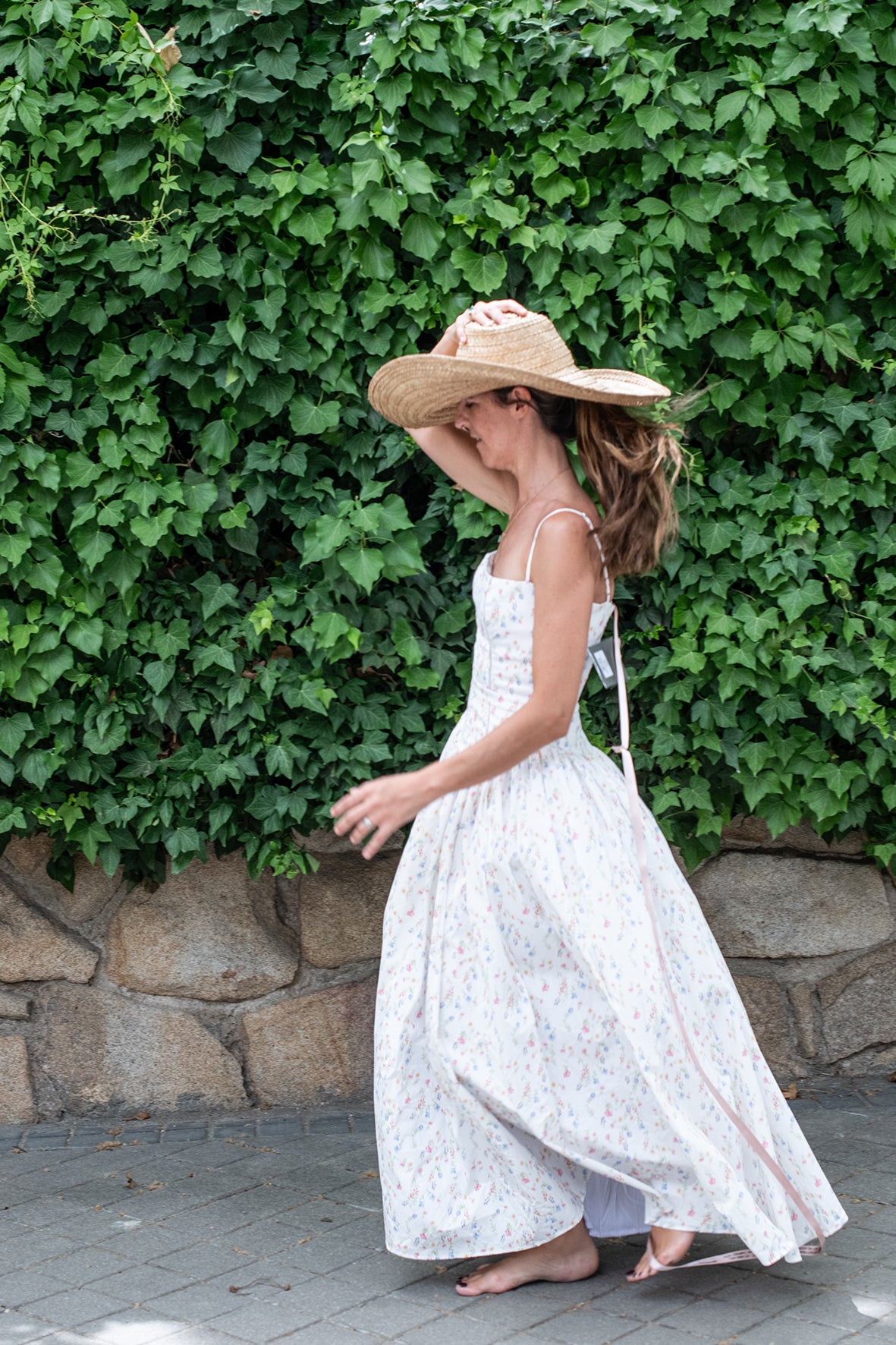 Vestido flores romántico