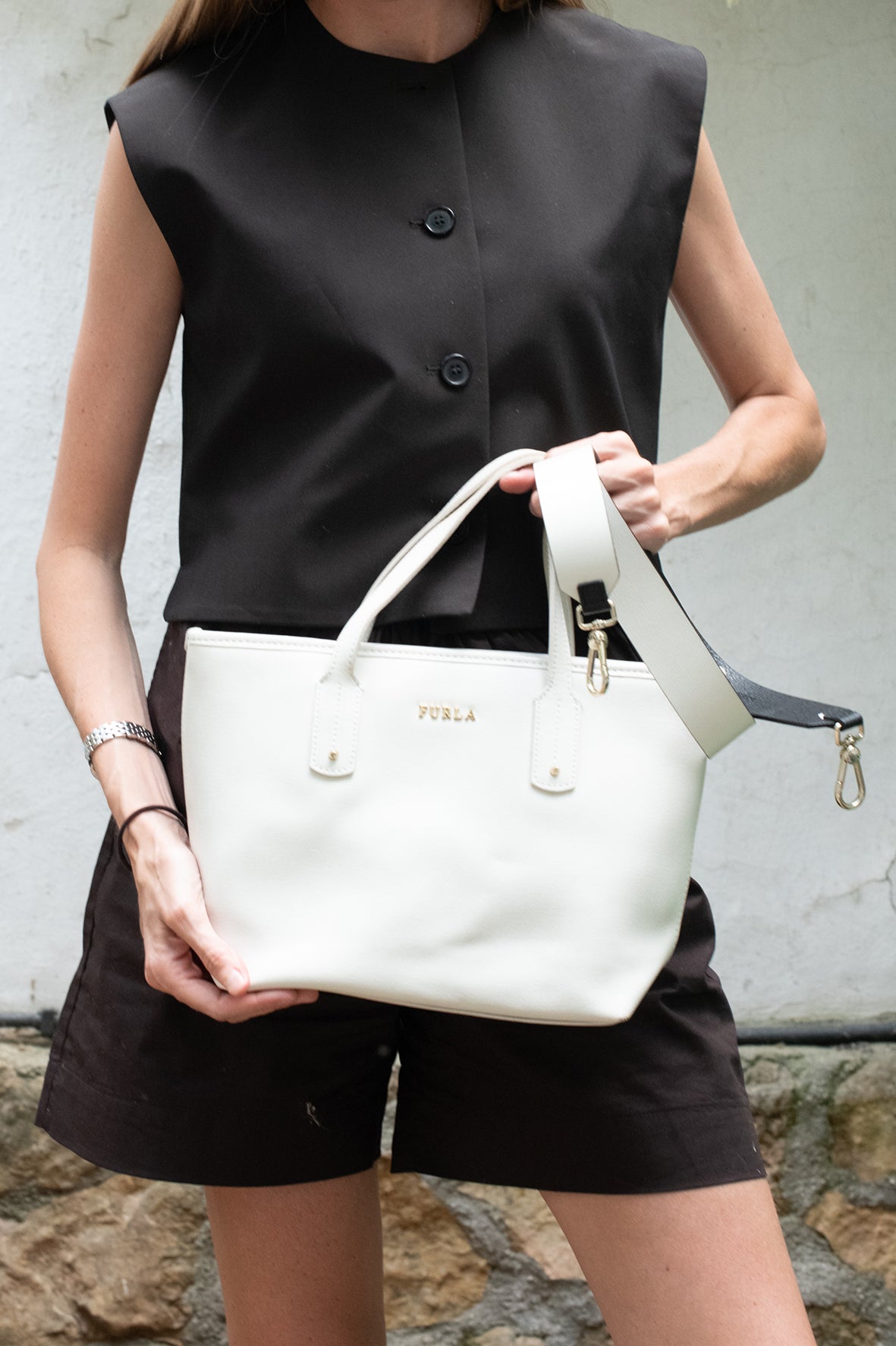 Bolso mini blanco