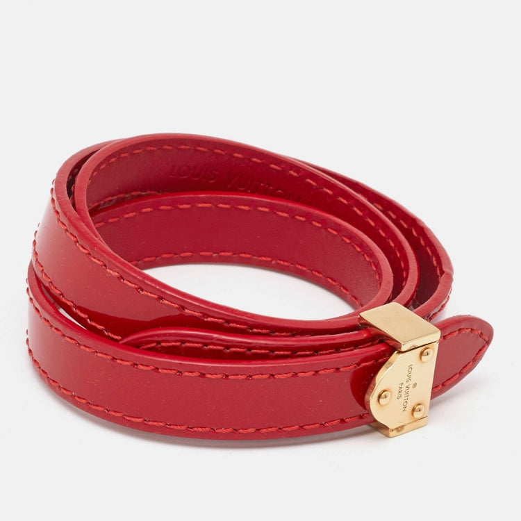 Pulsera roja larga
