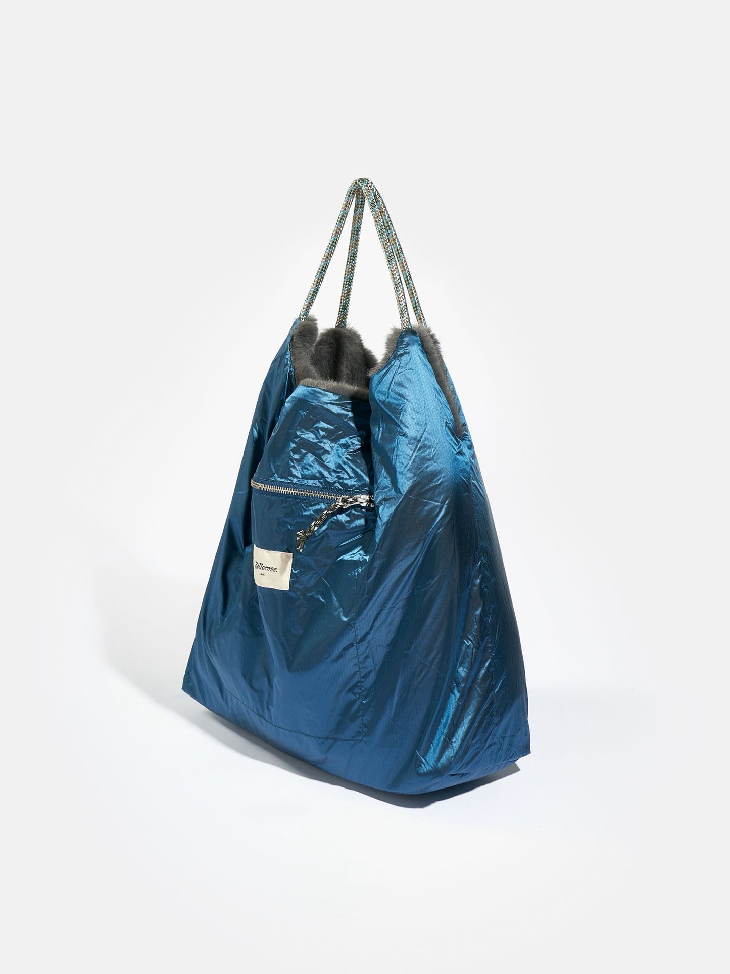 Bolso peluche reversible